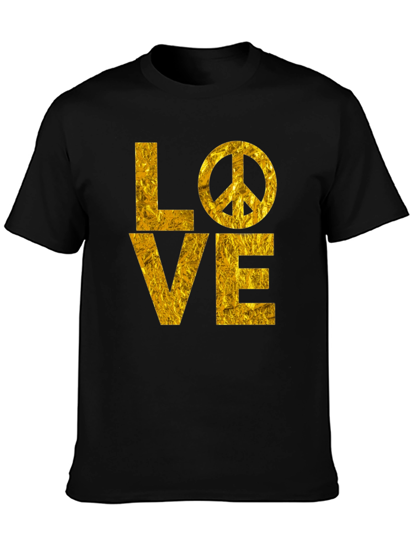 LOVE Peace Sign Graphic T-Shirt