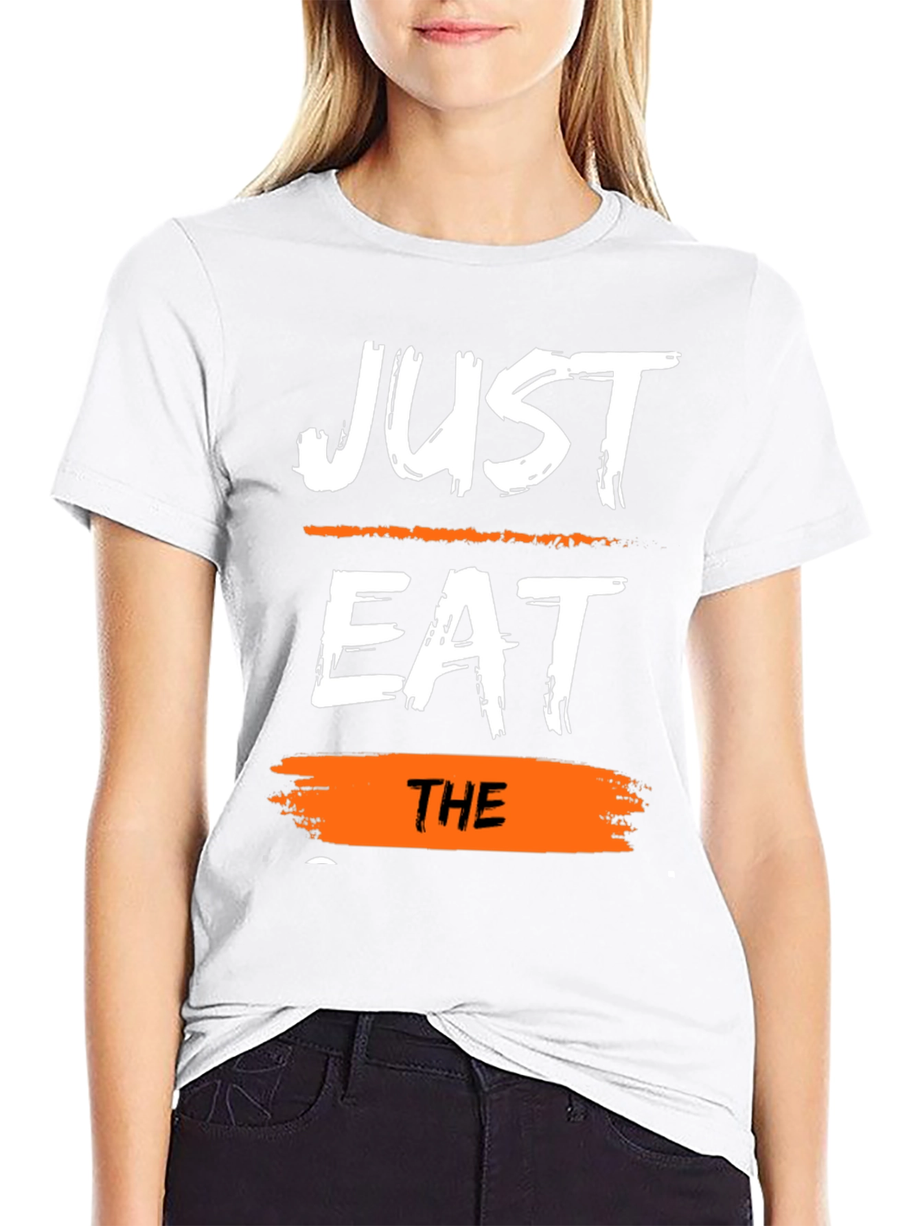 Just Eat The T-Shirt - Trendy Graphic Tee