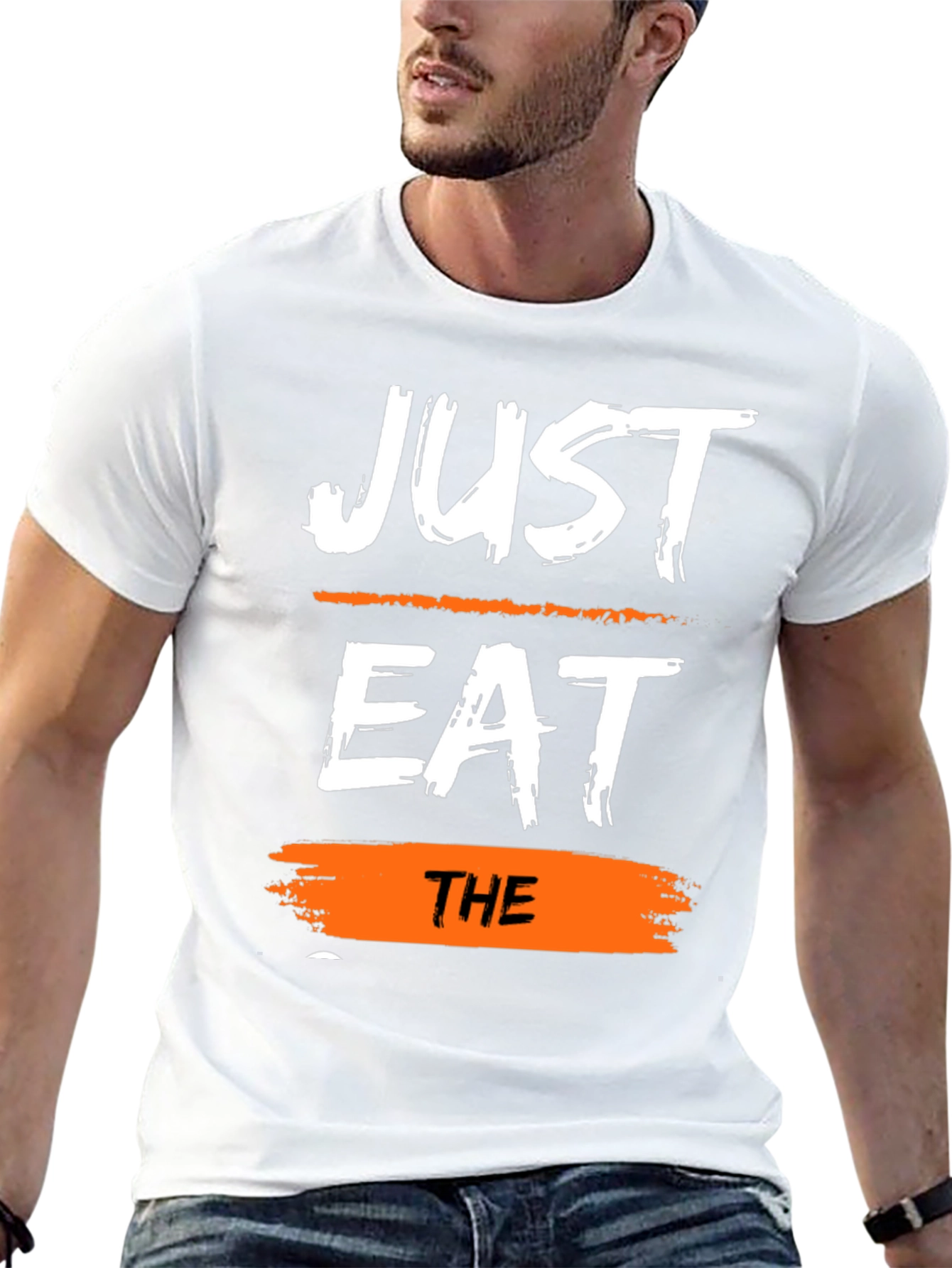 Just Eat The T-Shirt - Trendy Graphic Tee
