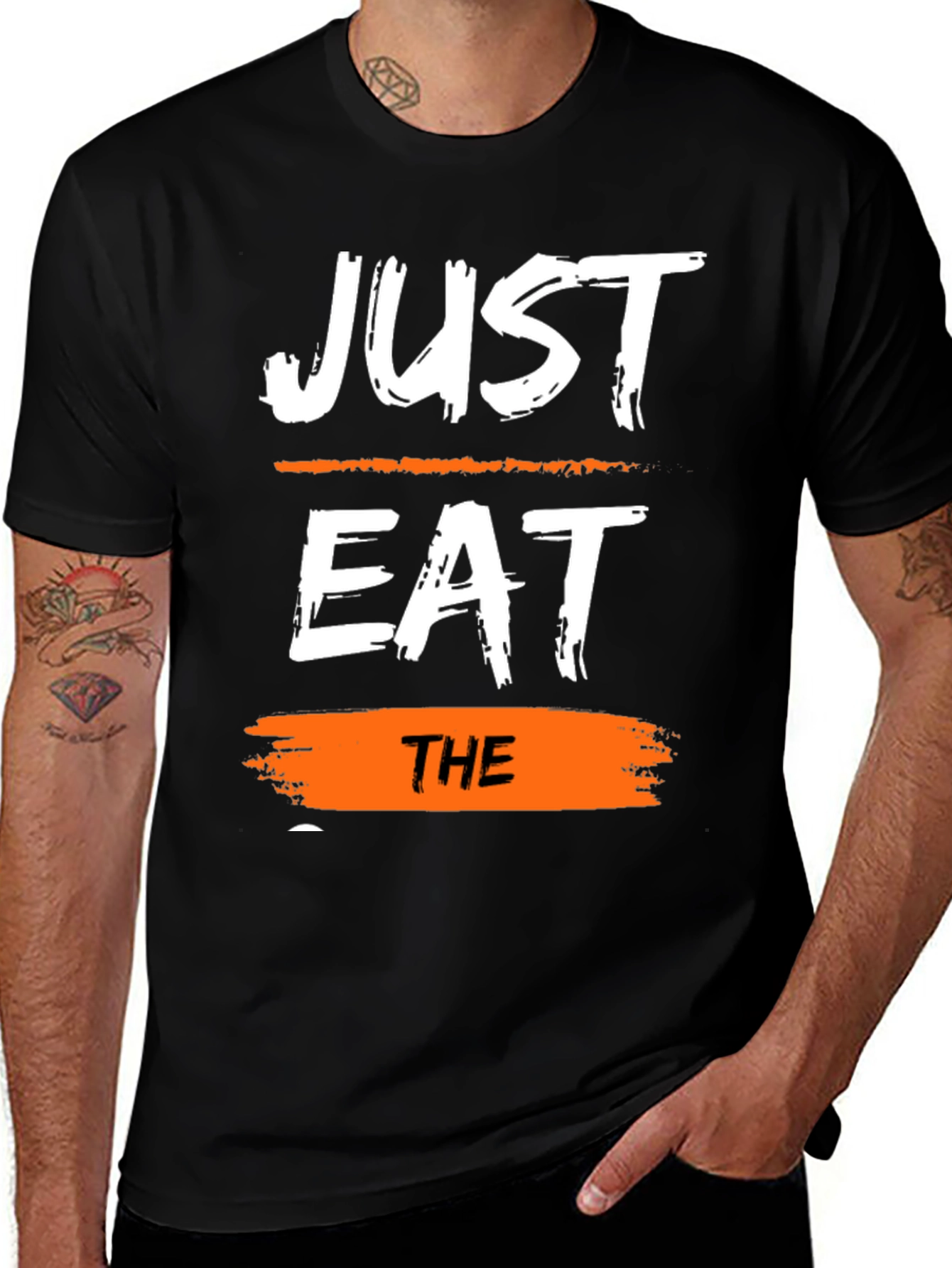Just Eat The T-Shirt - Trendy Graphic Tee