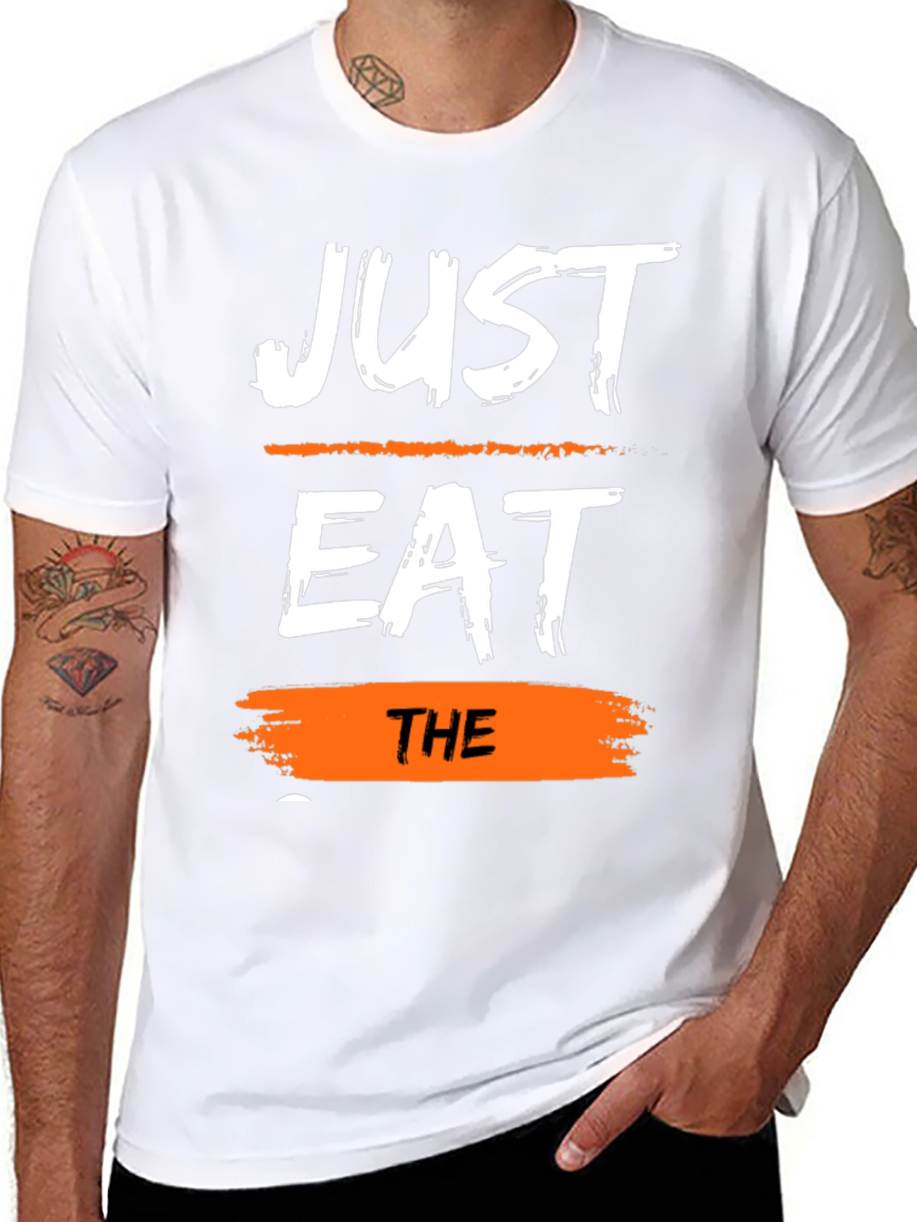 Just Eat The T-Shirt - Trendy Graphic Tee