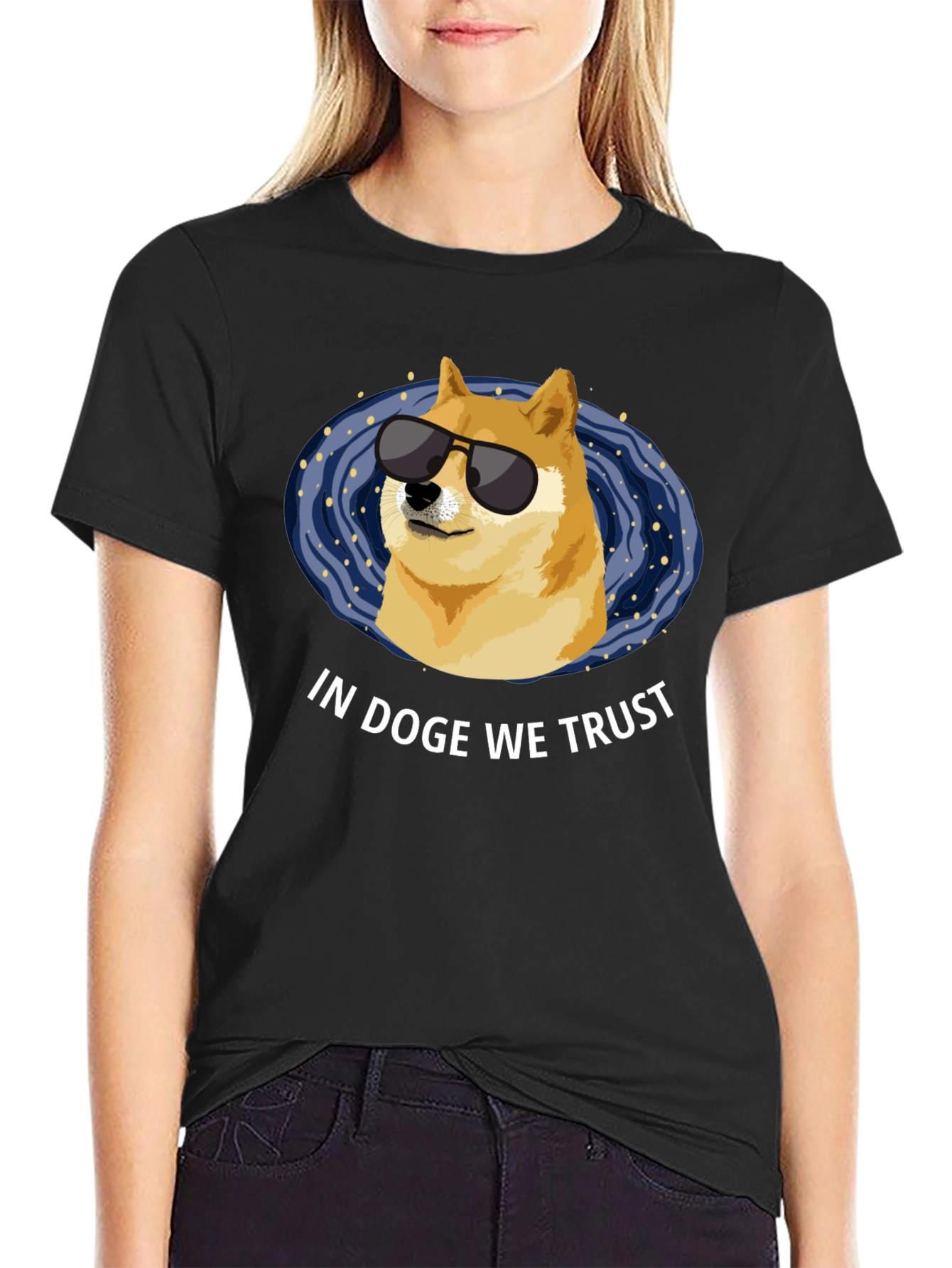 In Doge We Trust T-Shirt - Black