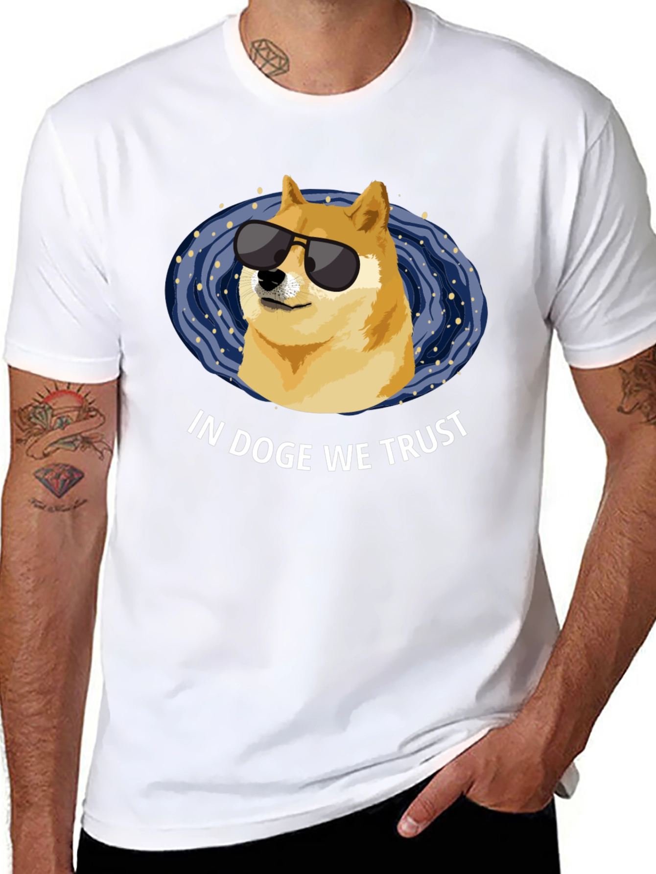 In Doge We Trust T-Shirt - Black