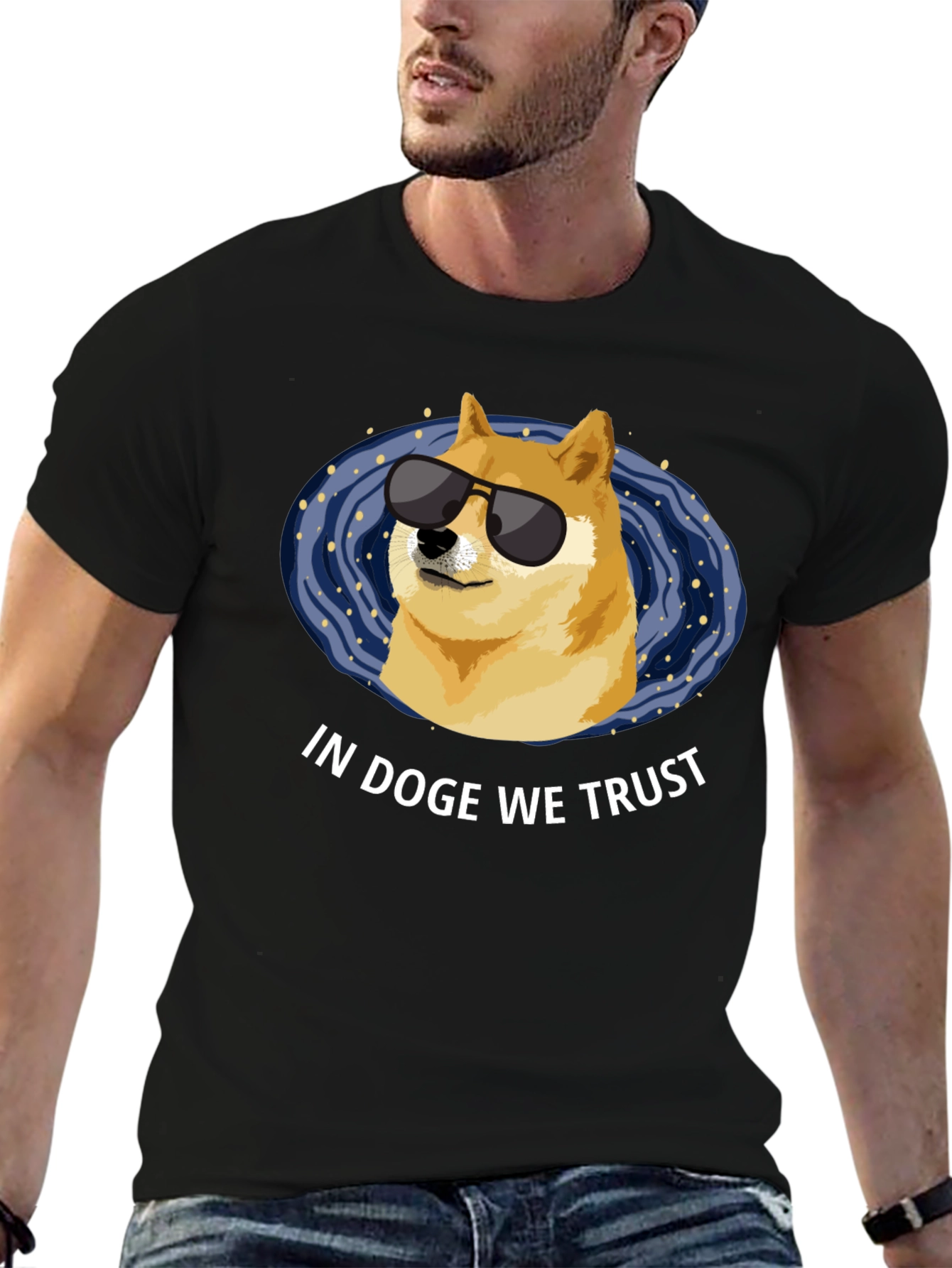 In Doge We Trust T-Shirt - Black