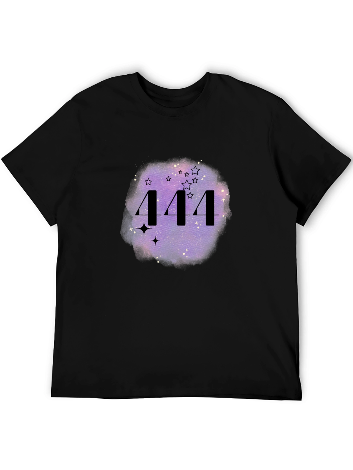 444 Angel Number Galaxy Tee