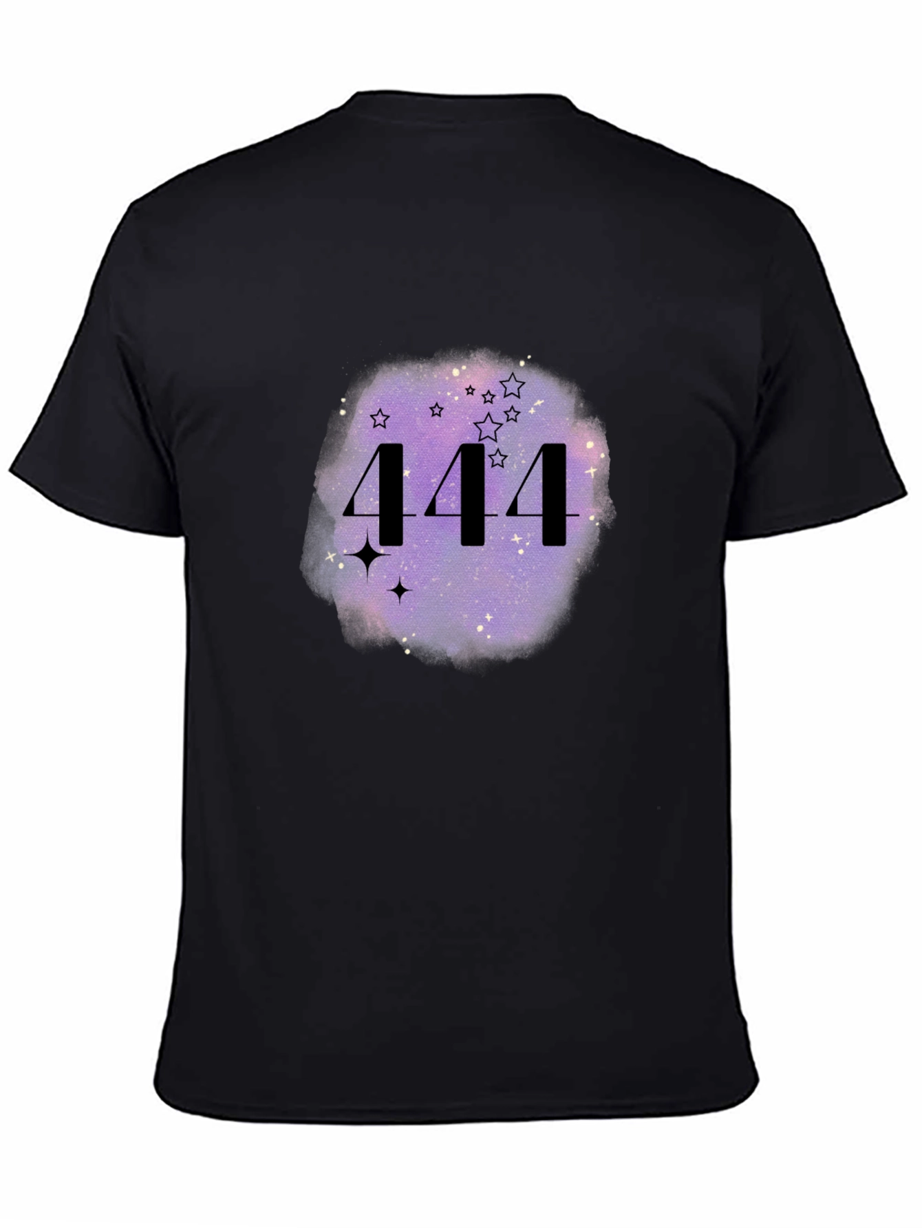 444 Angel Number Galaxy Tee