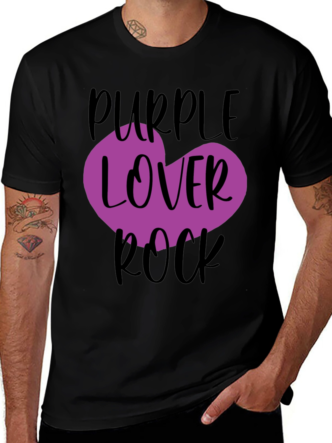 Purple Lover Rock T-Shirt