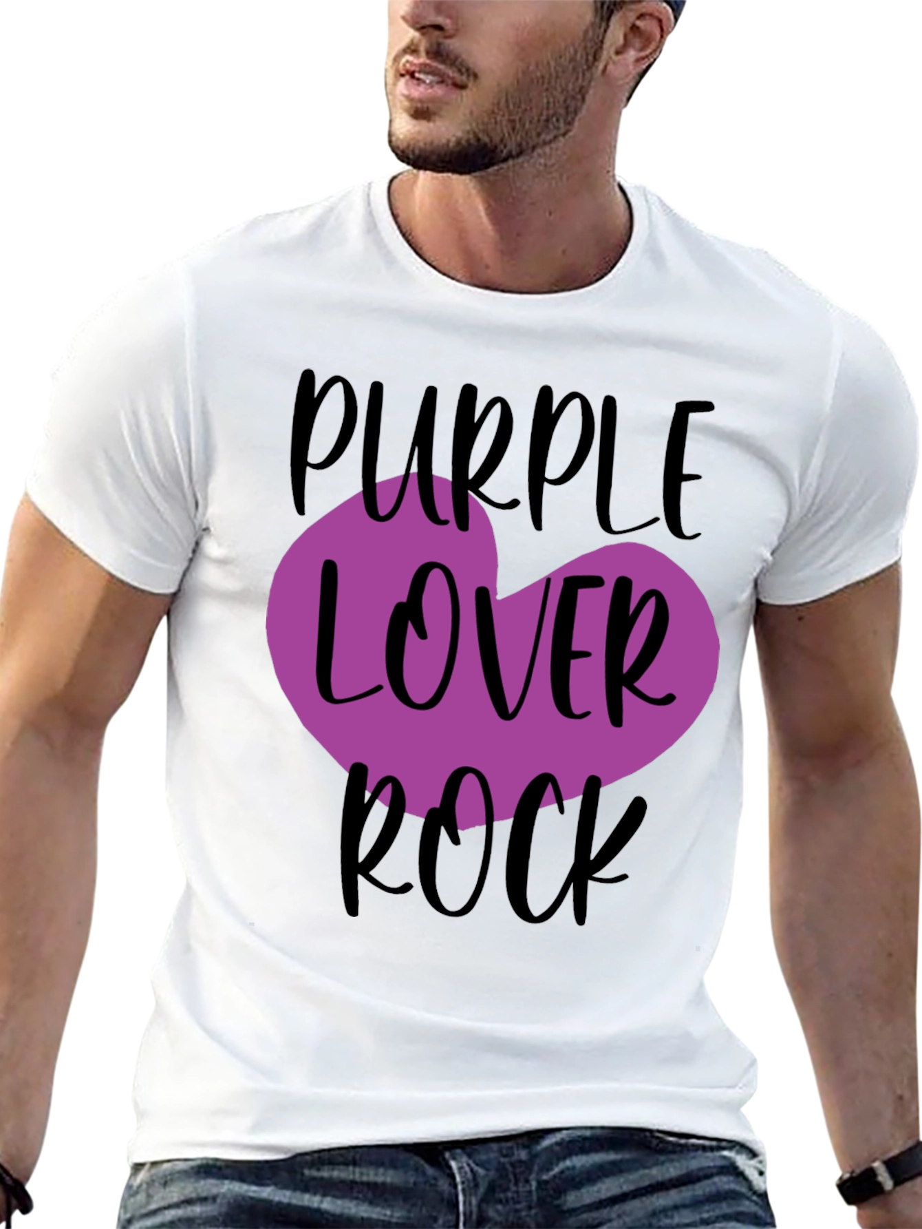 Purple Lover Rock T-Shirt
