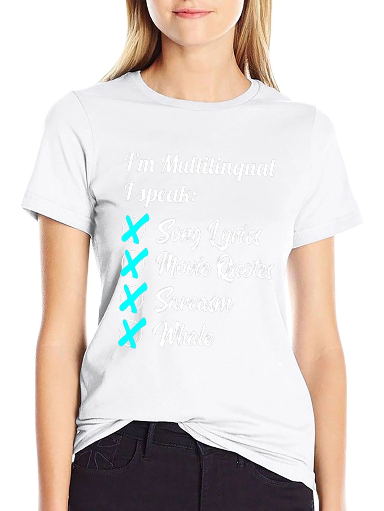 Multilingual Funny Novelty T-Shirt