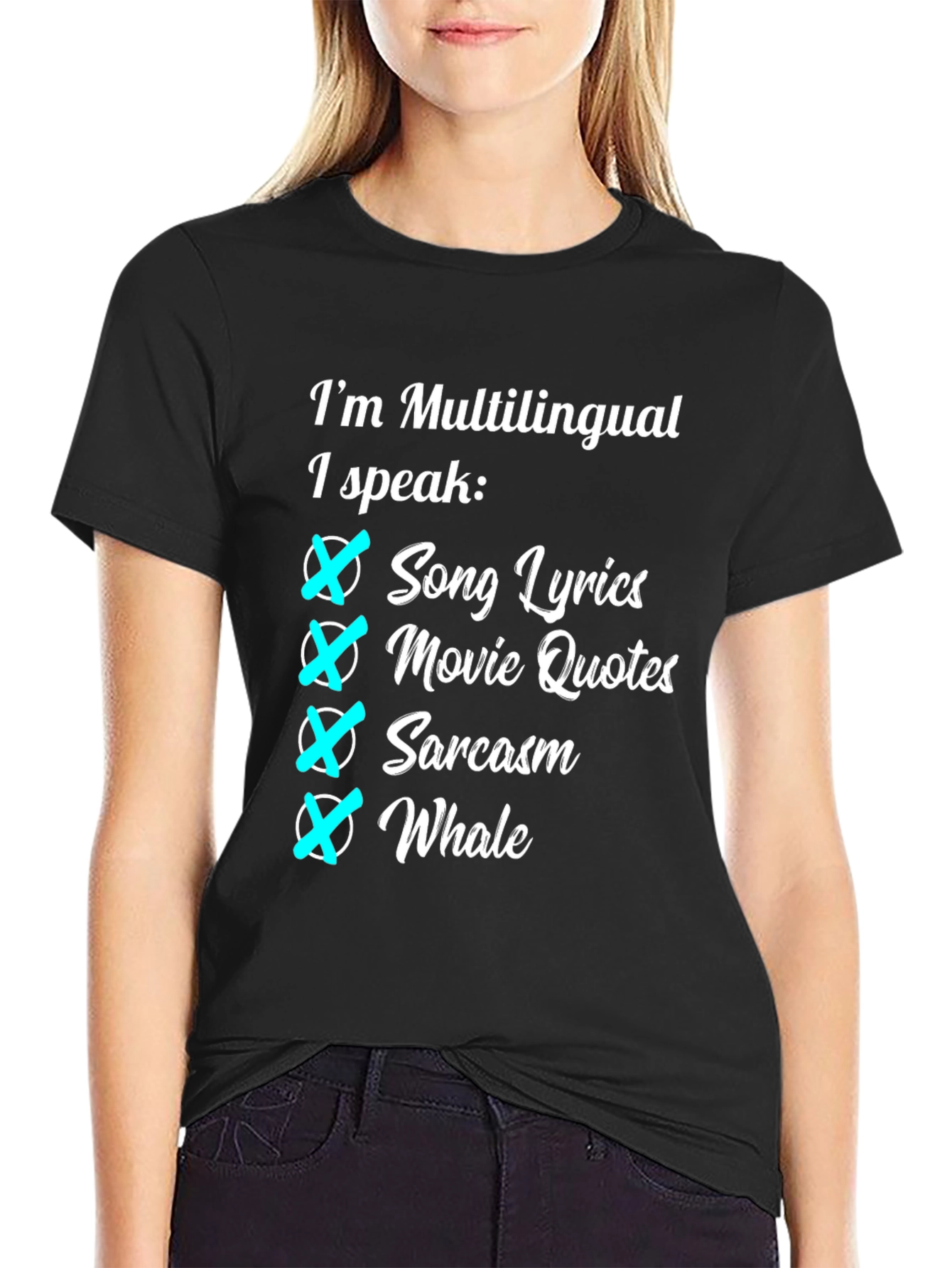 Multilingual Funny Novelty T-Shirt