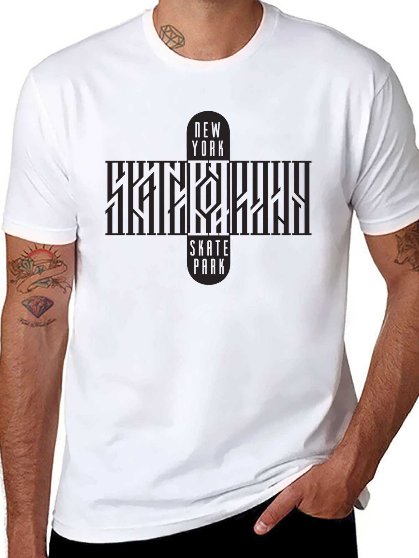 New York Skate Park Graphic T-Shirt
