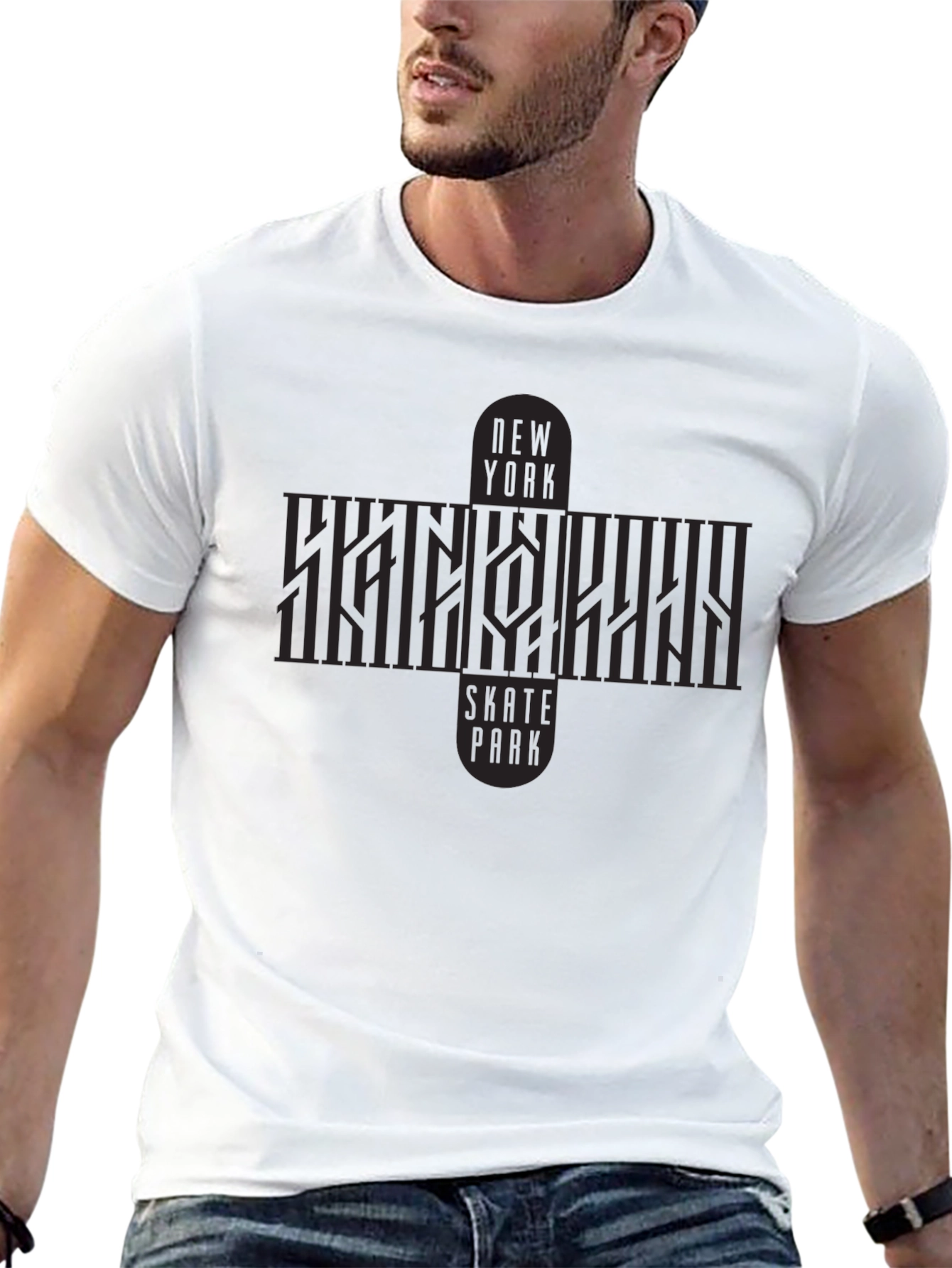 New York Skate Park Graphic T-Shirt