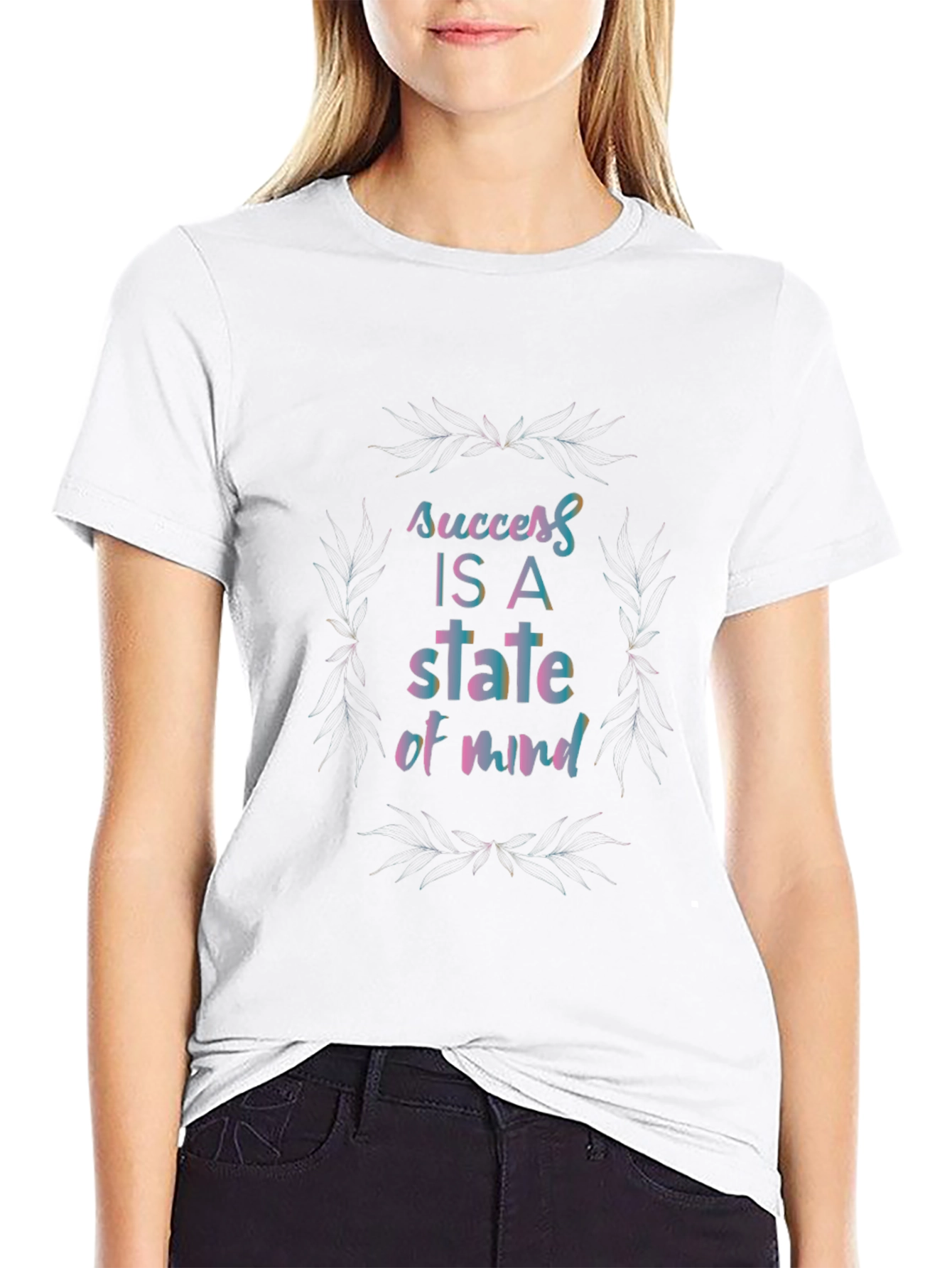Success Mindset Graphic Tee - Premium Cotton Comfort
