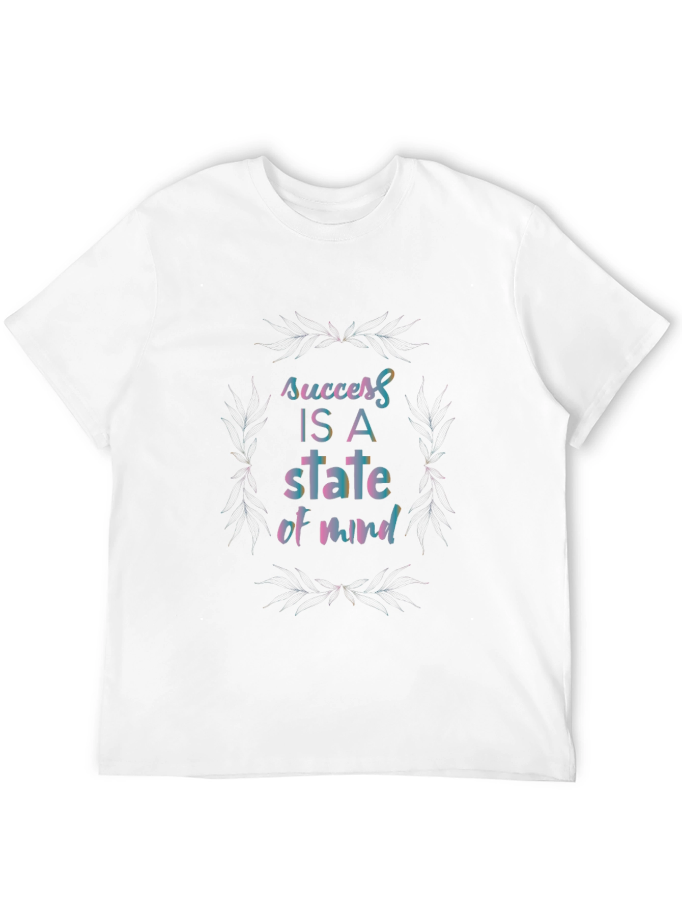 Success Mindset Graphic Tee - Premium Cotton Comfort