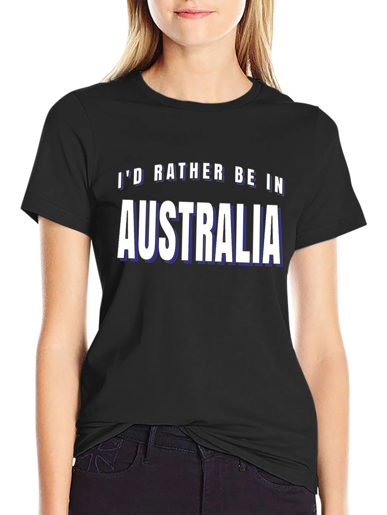 Id Rather Be In Australia T-Shirt