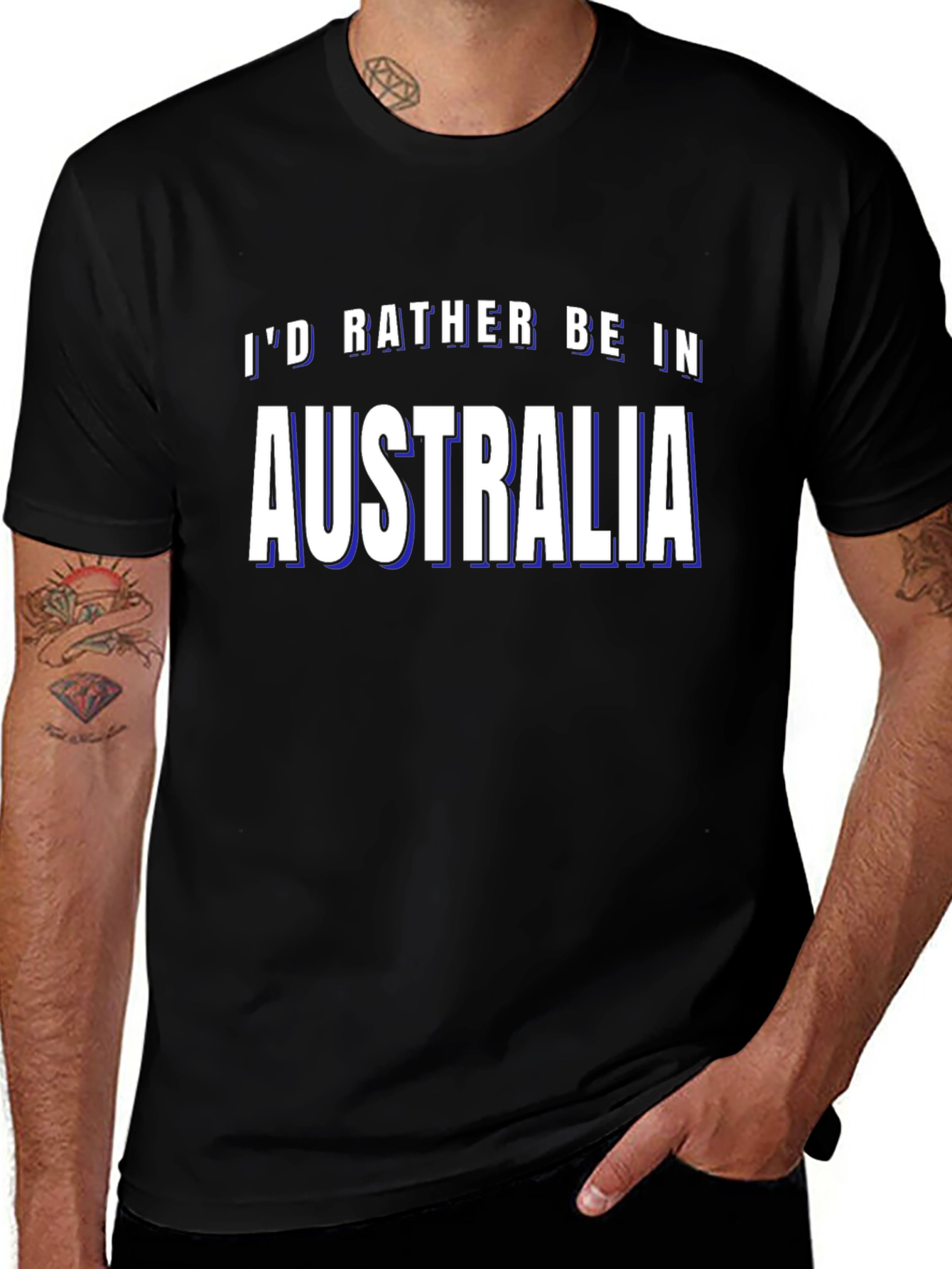 Id Rather Be In Australia T-Shirt