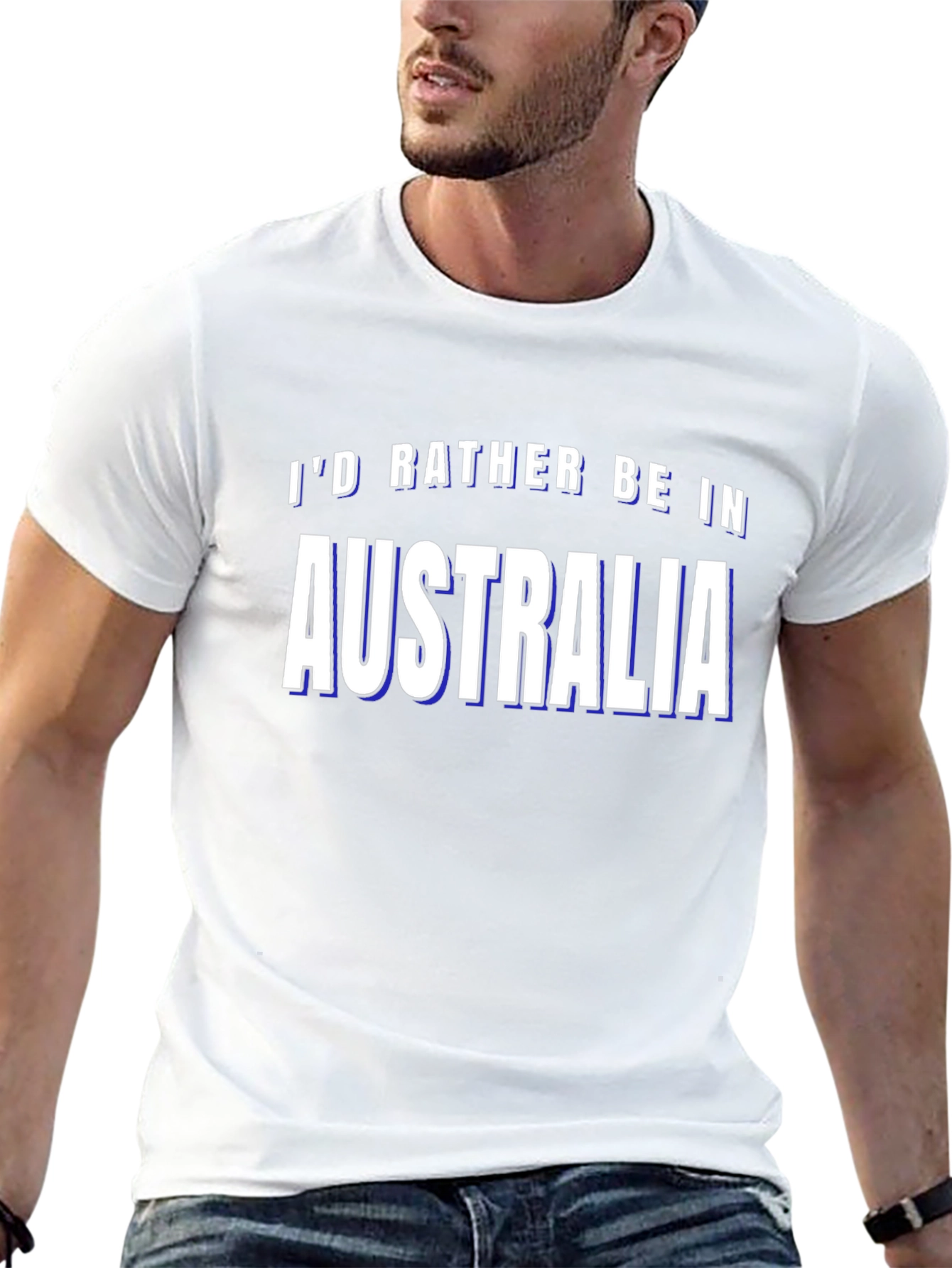 Id Rather Be In Australia T-Shirt