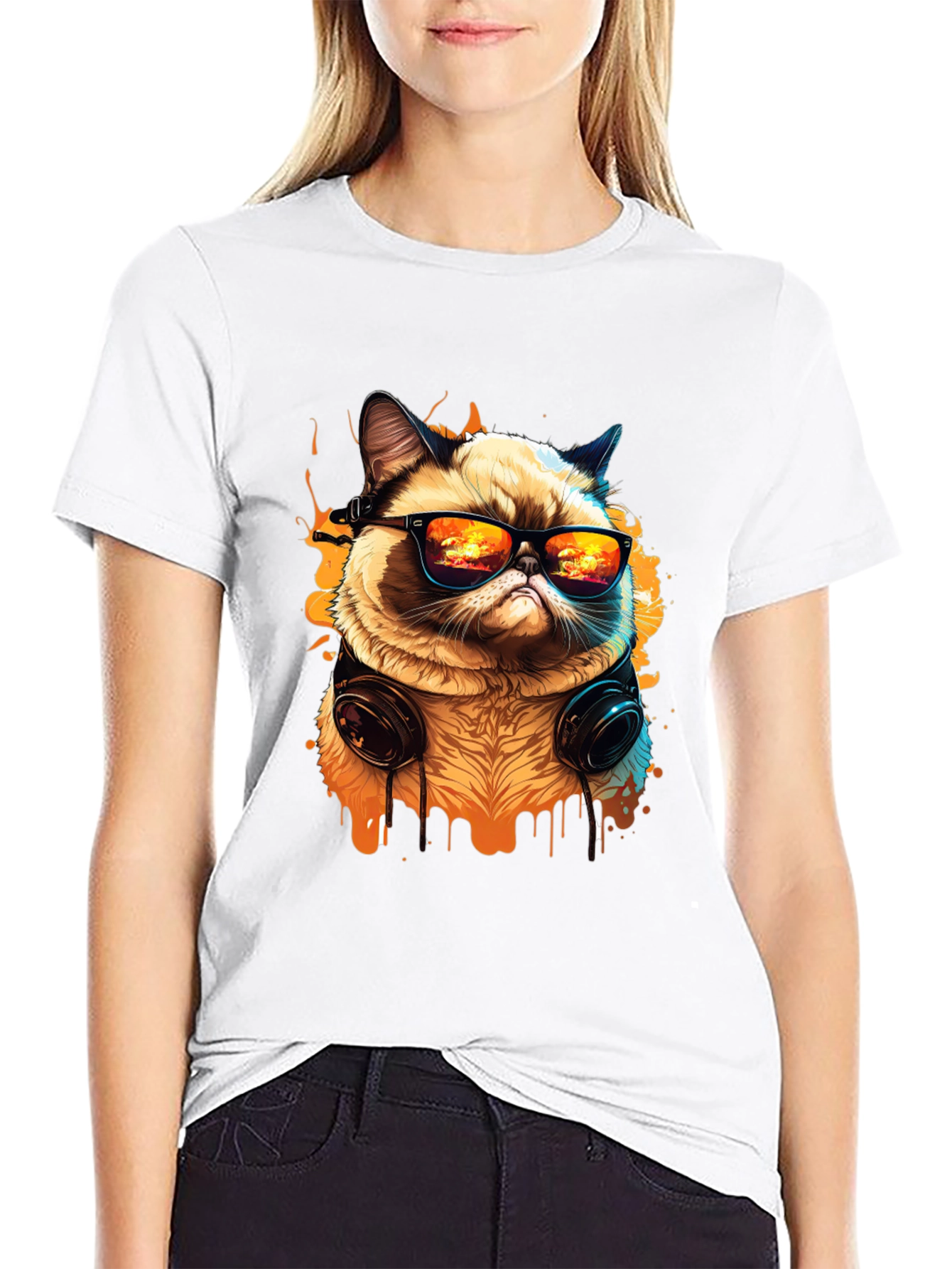 Cool Cat DJ T-Shirt