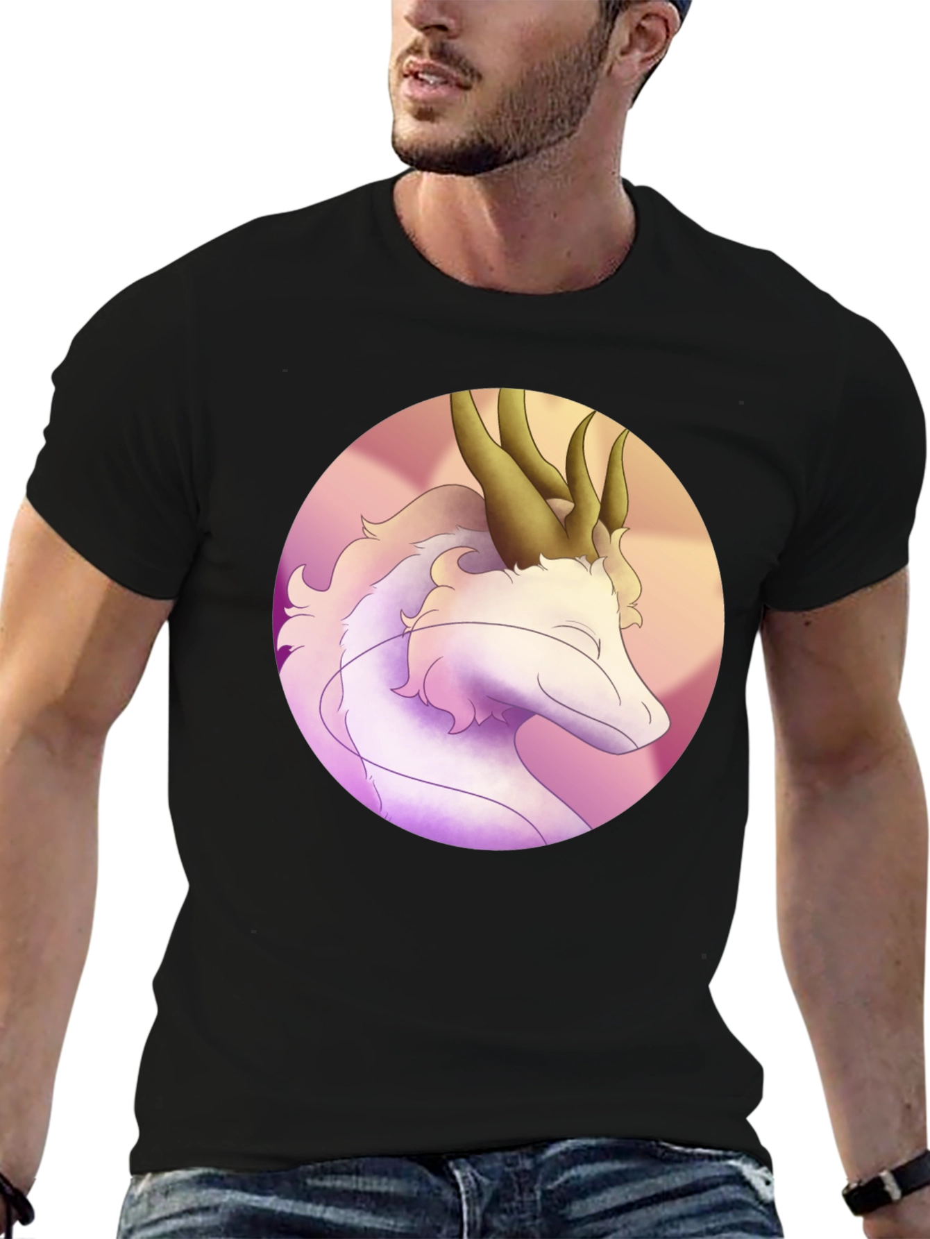 Dragon Art Tee - Fantasy Graphic T-Shirt