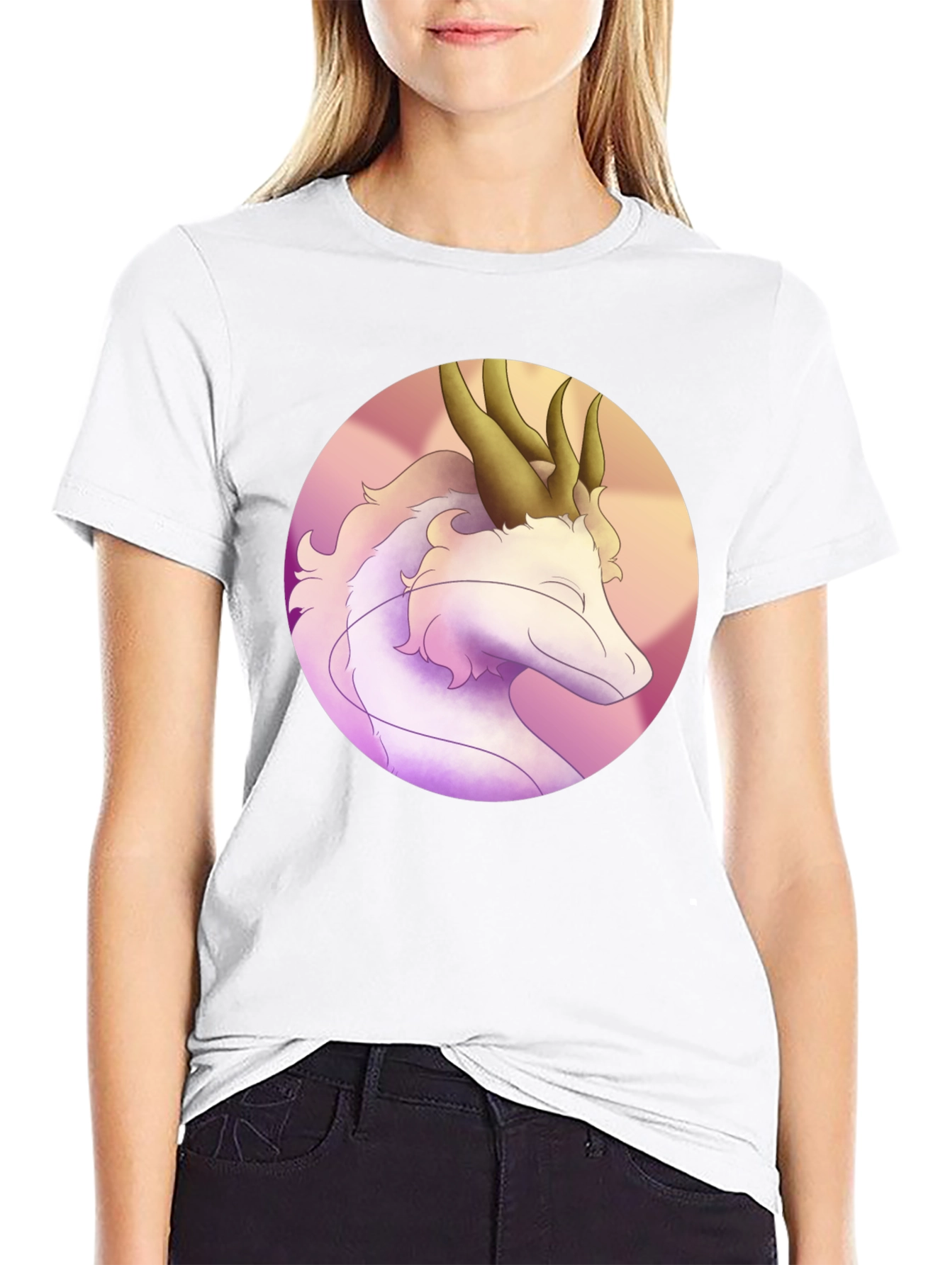 Dragon Art Tee - Fantasy Graphic T-Shirt