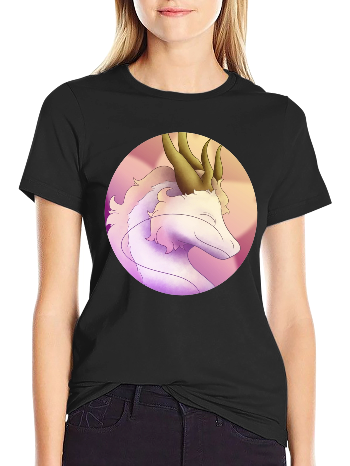 Dragon Art Tee - Fantasy Graphic T-Shirt