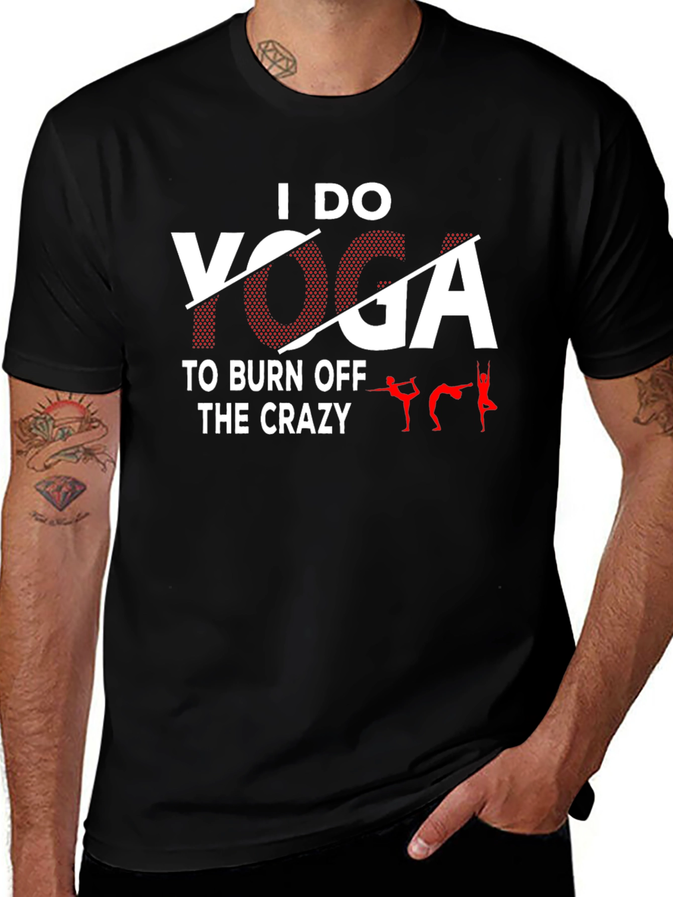 I Do Yoga T-Shirt - Funny Yoga Tee
