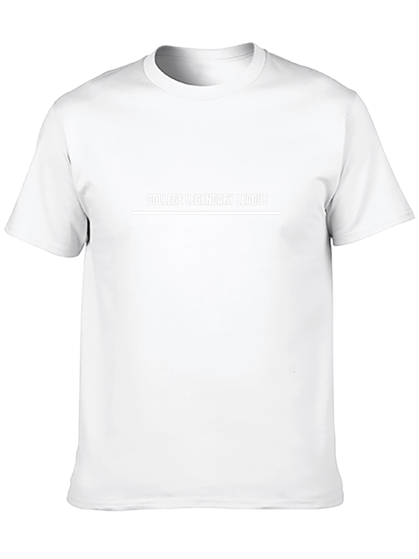 College Legendary League Black Tee