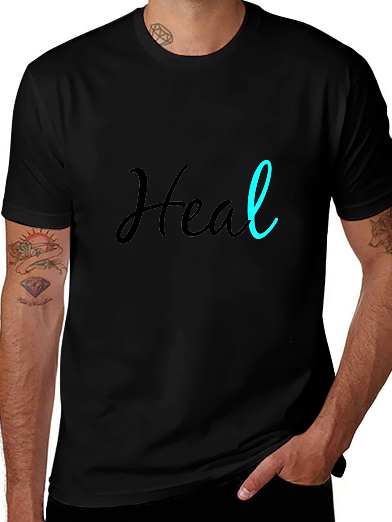 Heal Graphic Tee - Stylish Comfort