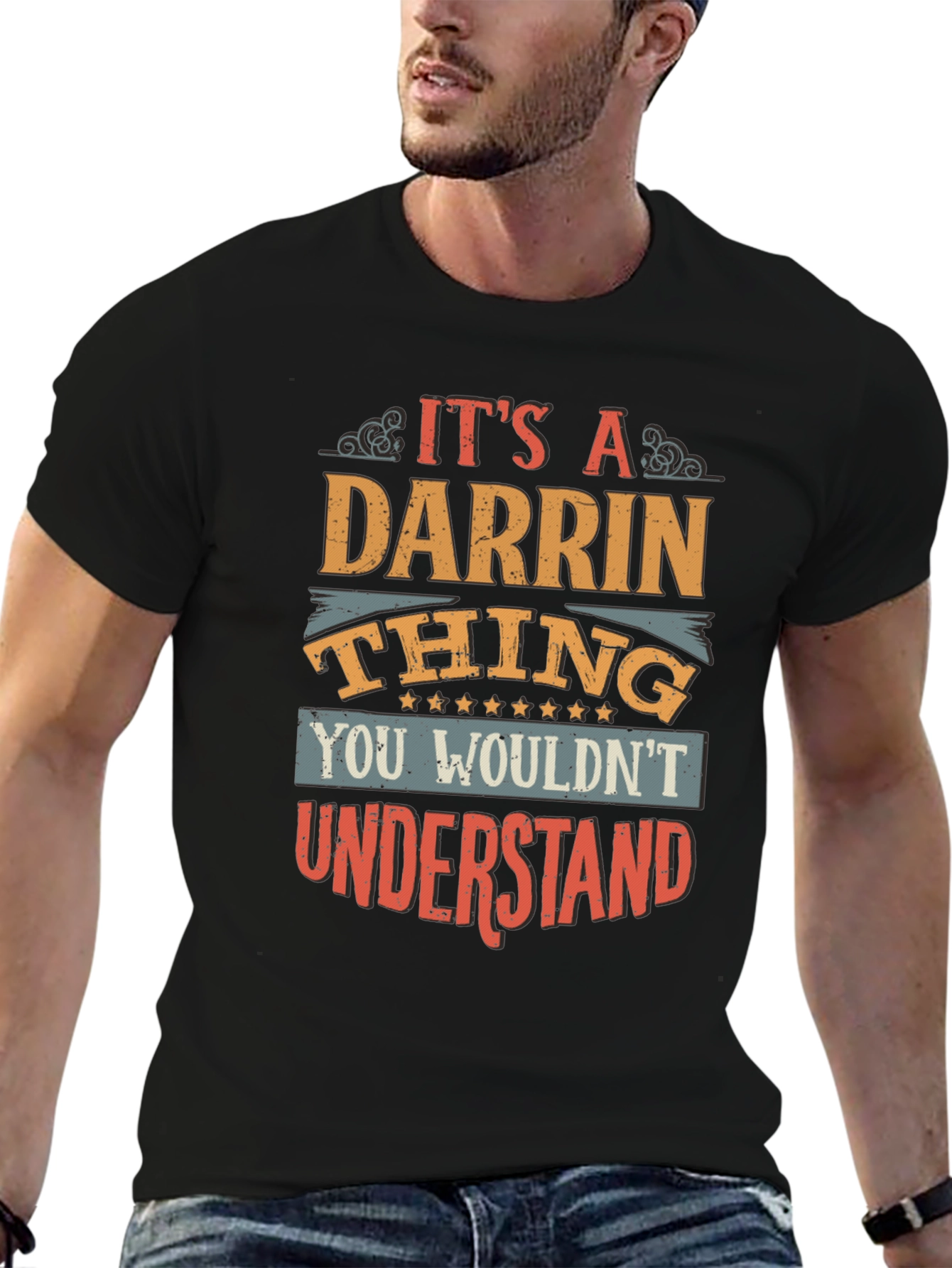 Darrin Thing T-Shirt - Unique Graphic Tee