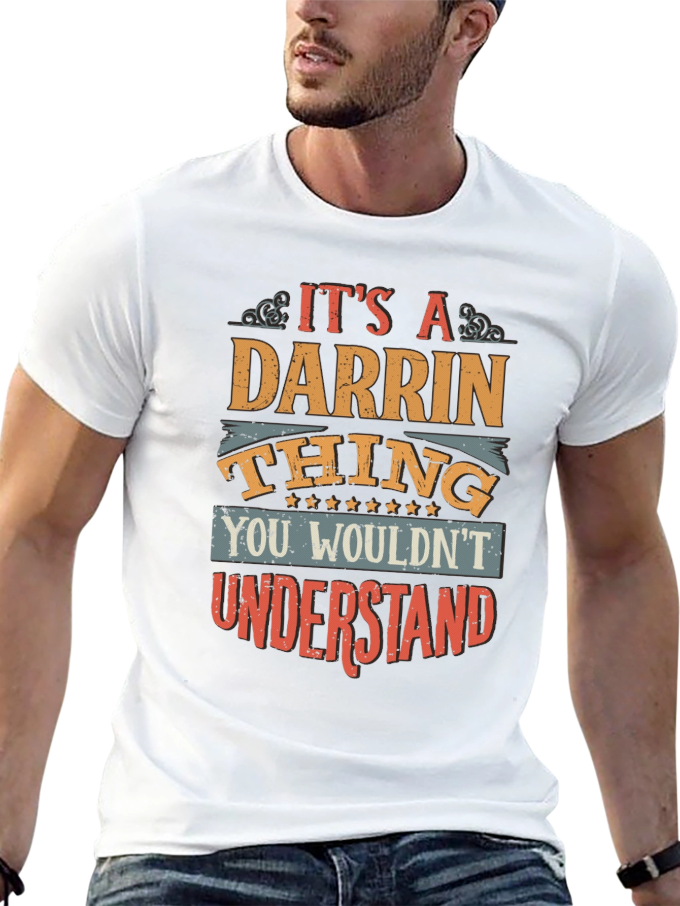 Darrin Thing T-Shirt - Unique Graphic Tee