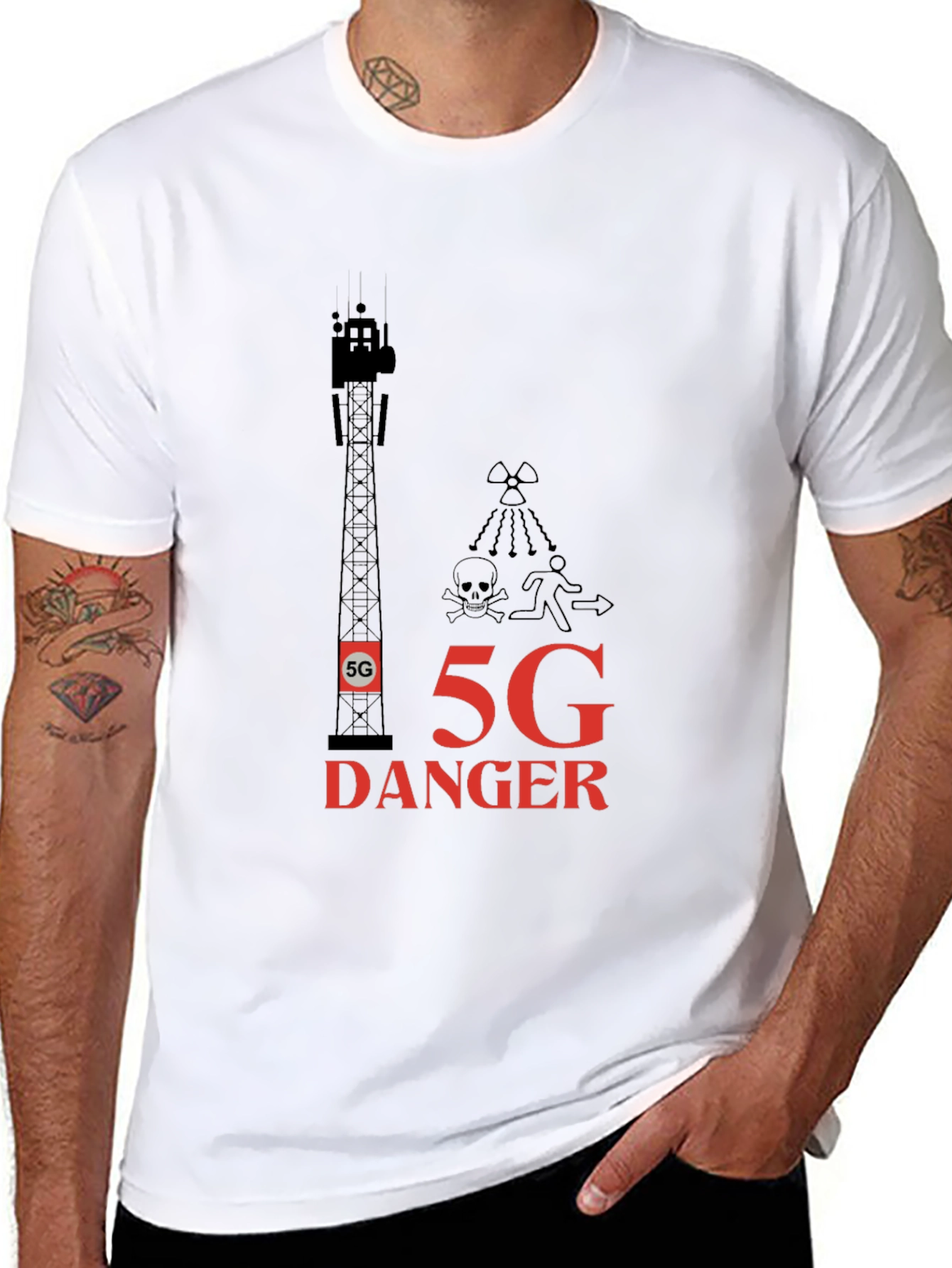 5G Danger T-Shirt - Conspiracy Tee