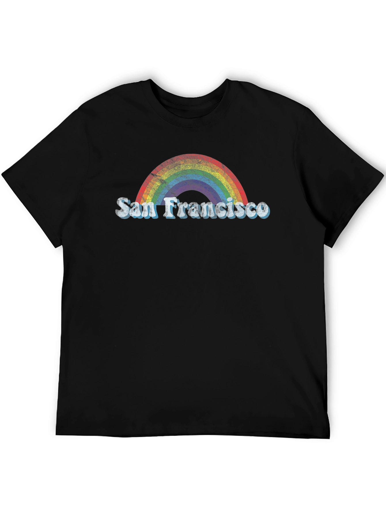 San Francisco Rainbow Graphic Tee