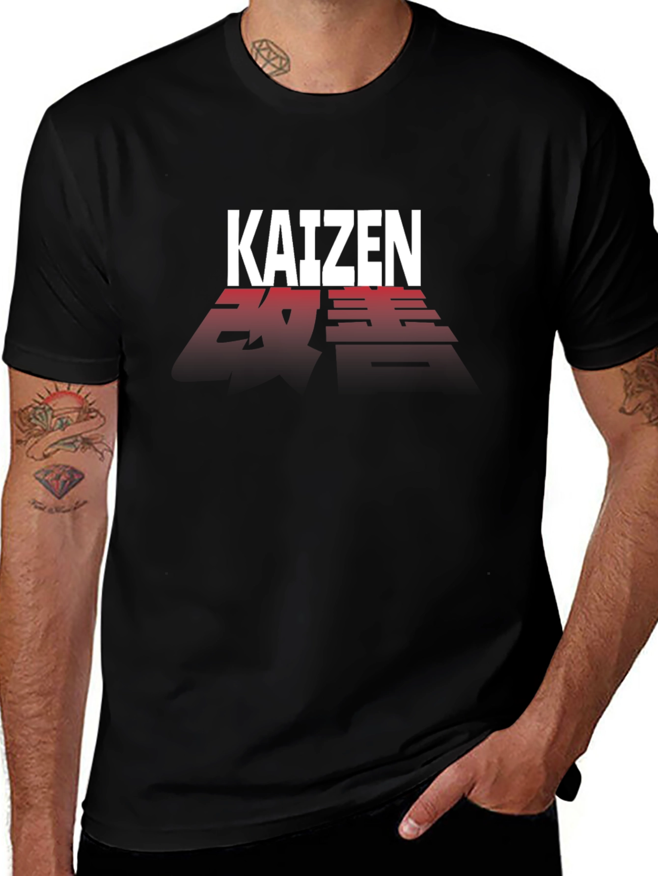 Kaizen Graphic T-Shirt - Black