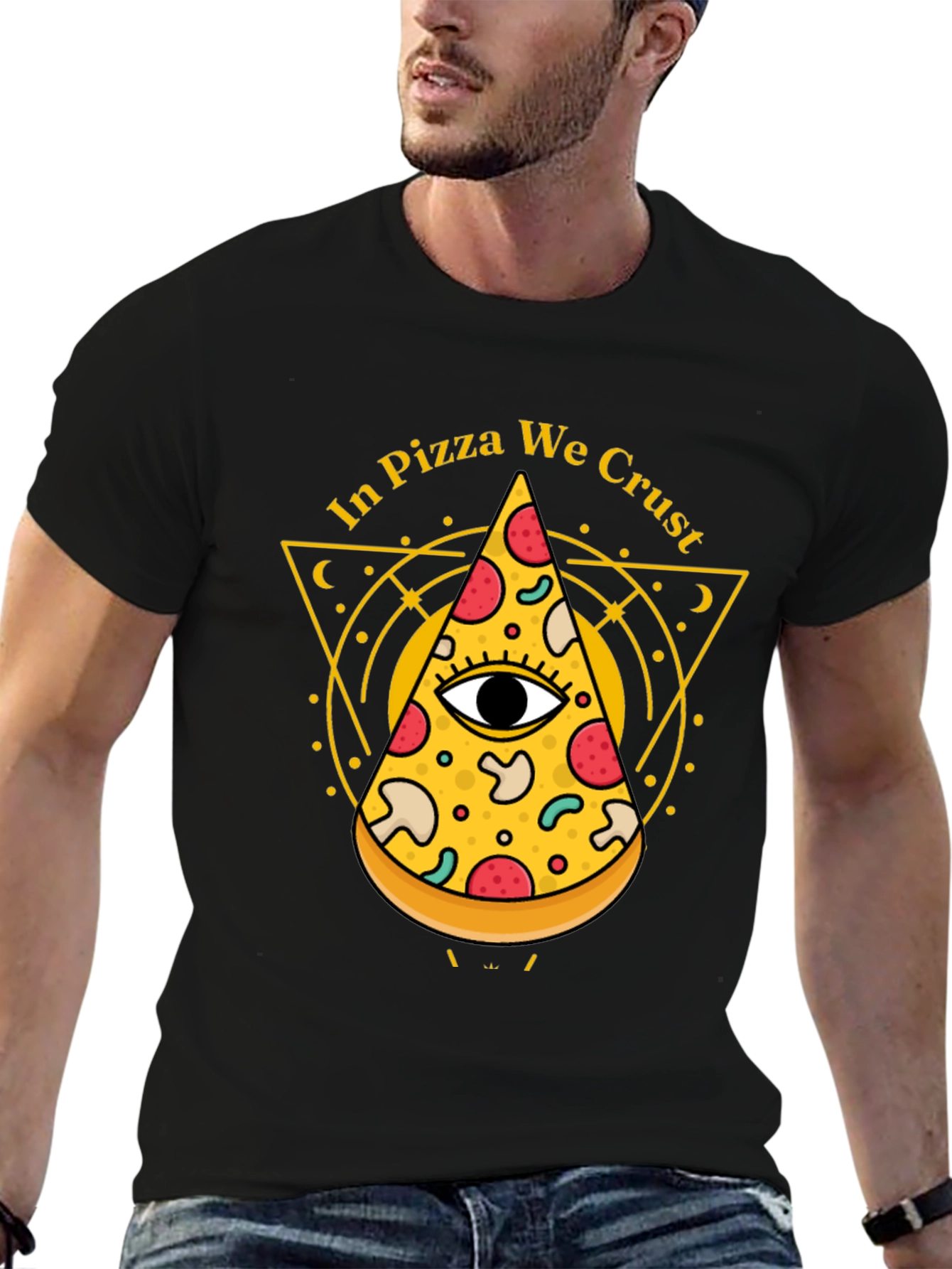 In Pizza We Crust T-Shirt - Unique Graphic Tee