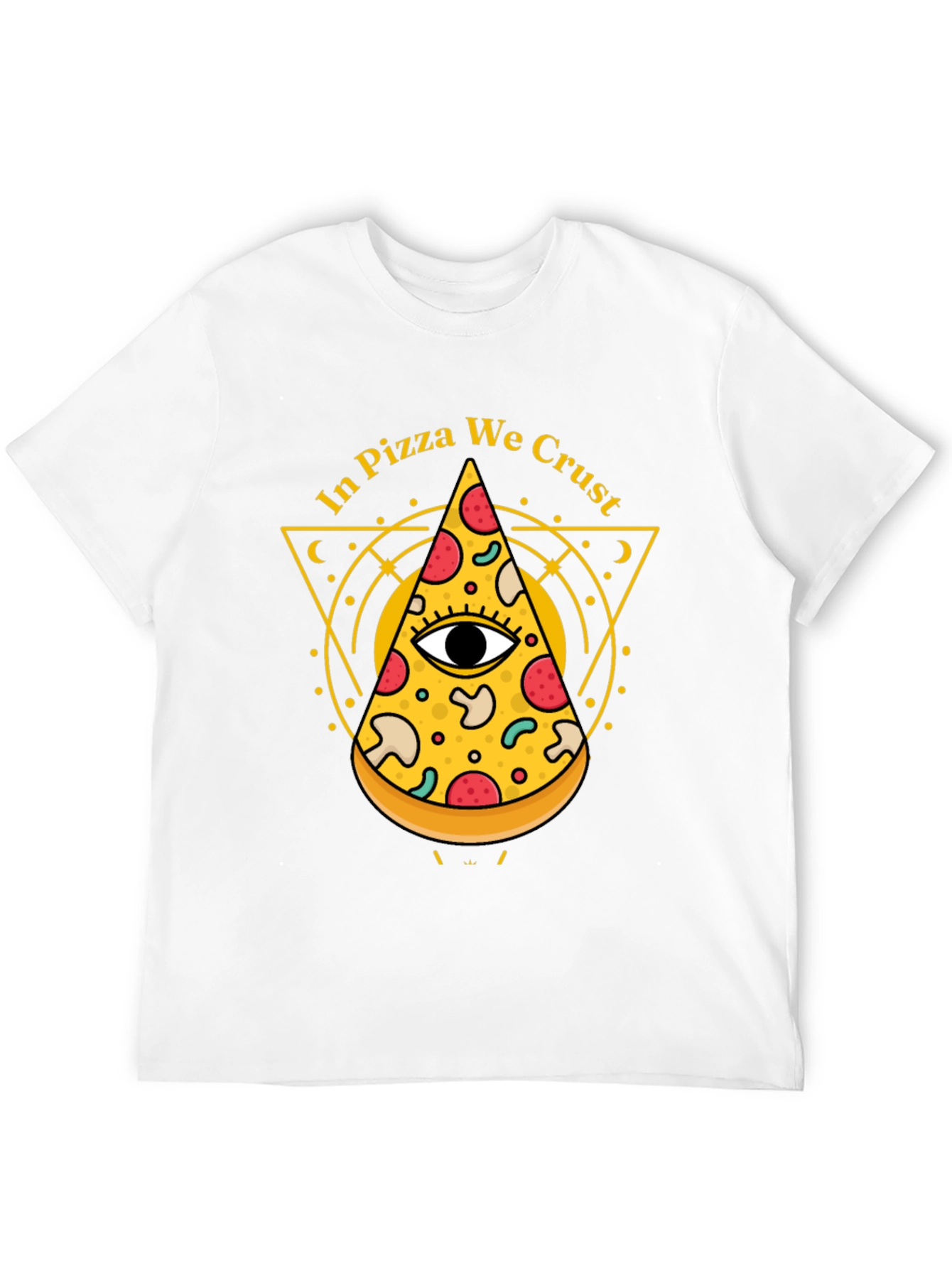 In Pizza We Crust T-Shirt - Unique Graphic Tee