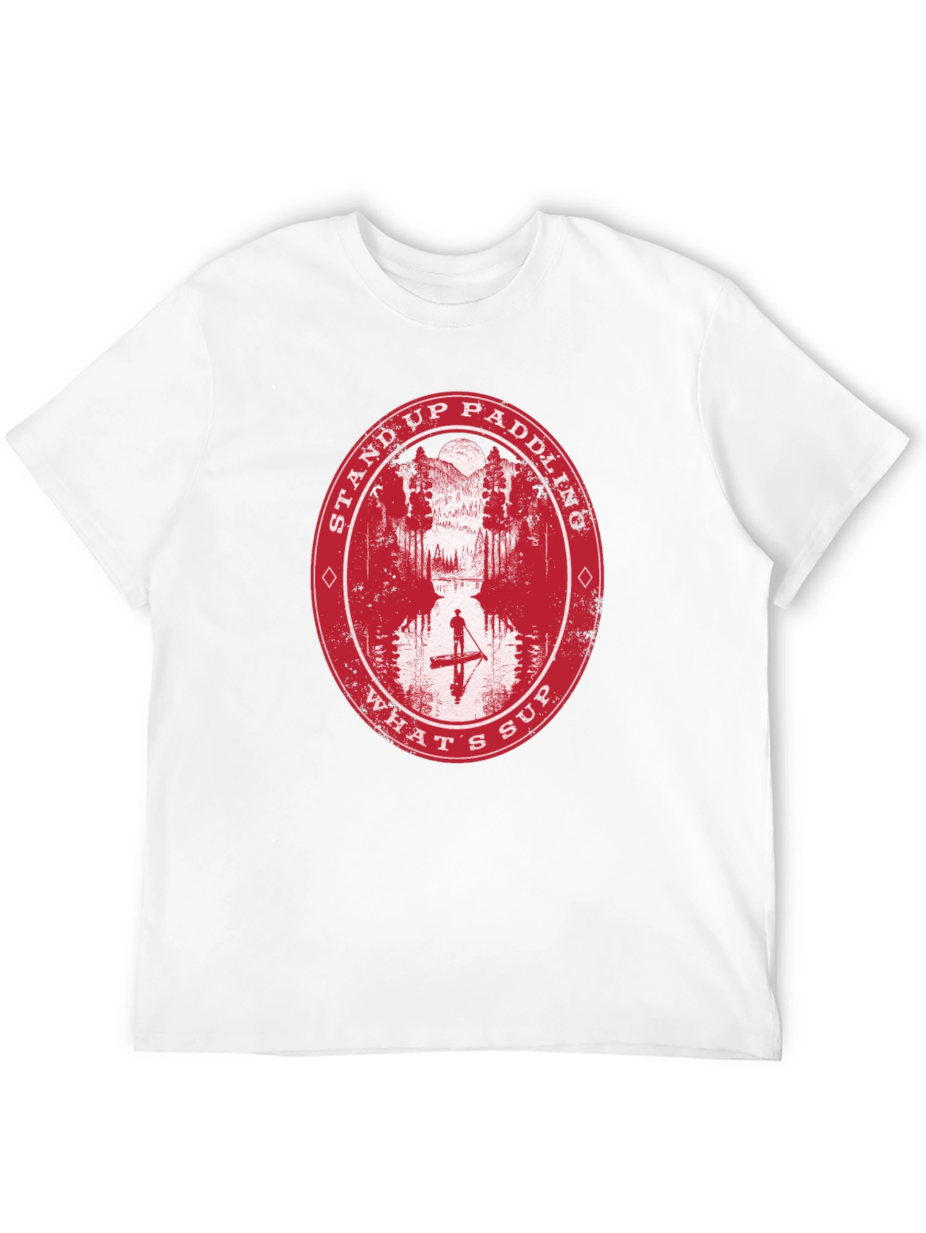 Stand Up Paddling Graphic T-Shirt
