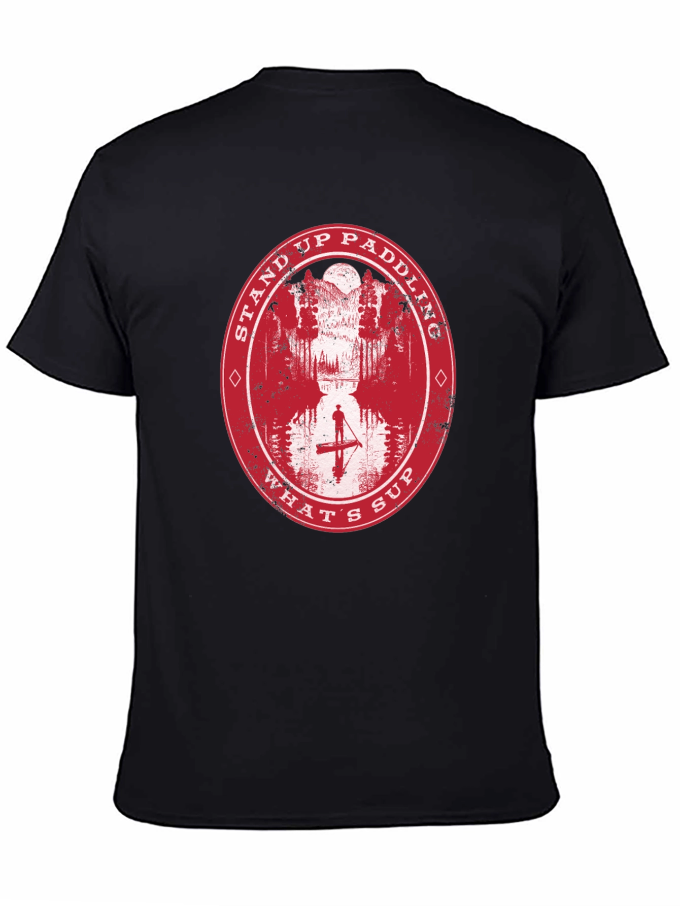Stand Up Paddling Graphic T-Shirt
