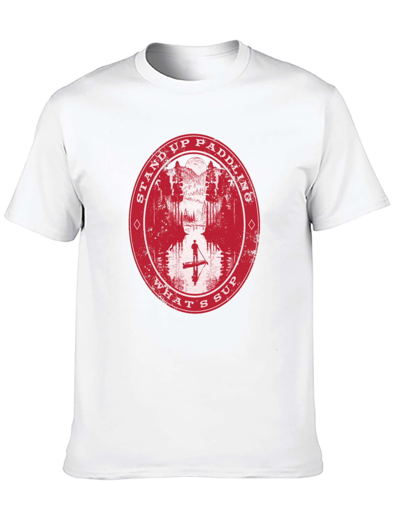 Stand Up Paddling Graphic T-Shirt