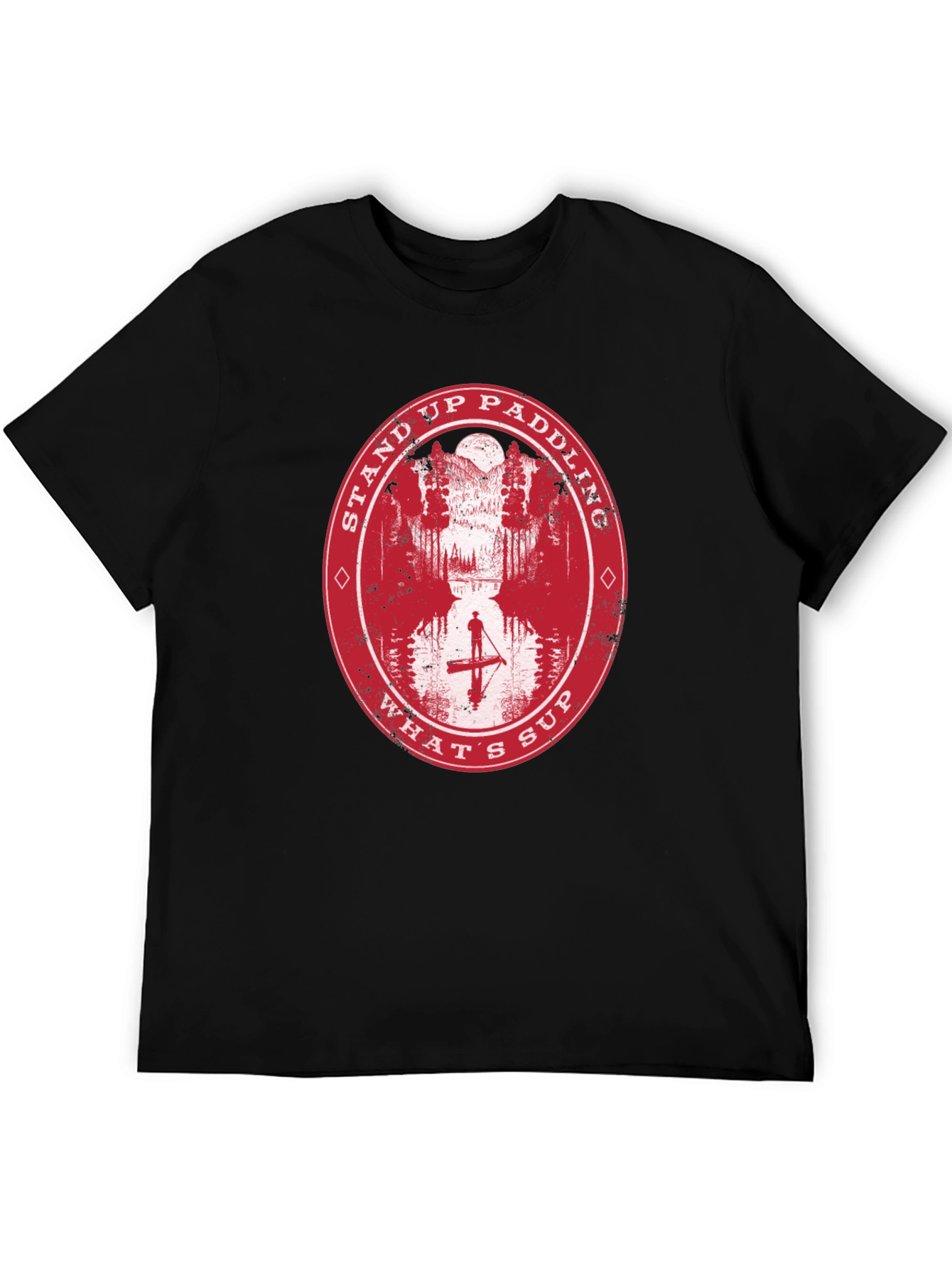 Stand Up Paddling Graphic T-Shirt