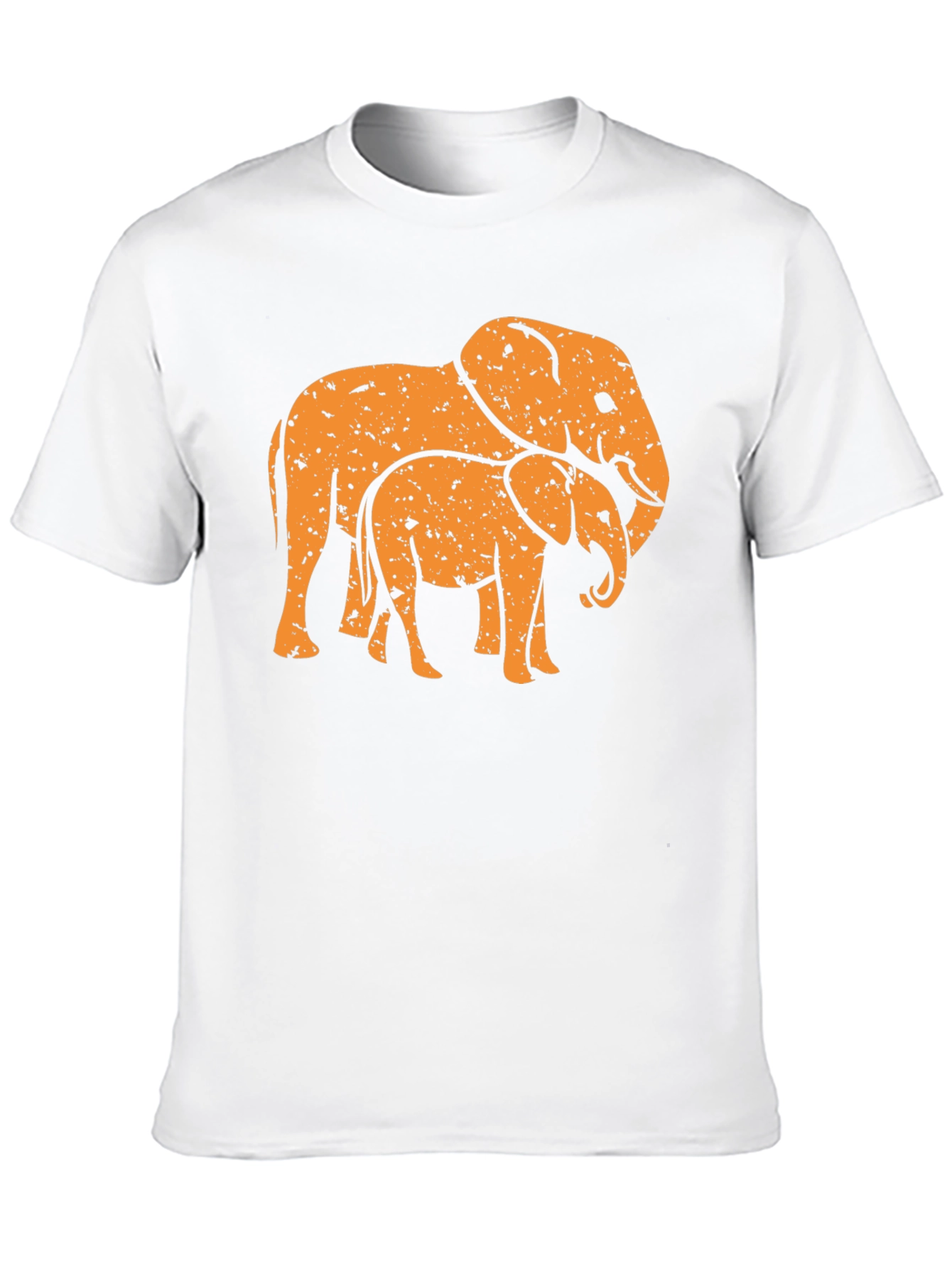 Elephant Family Black Graphic Tee
