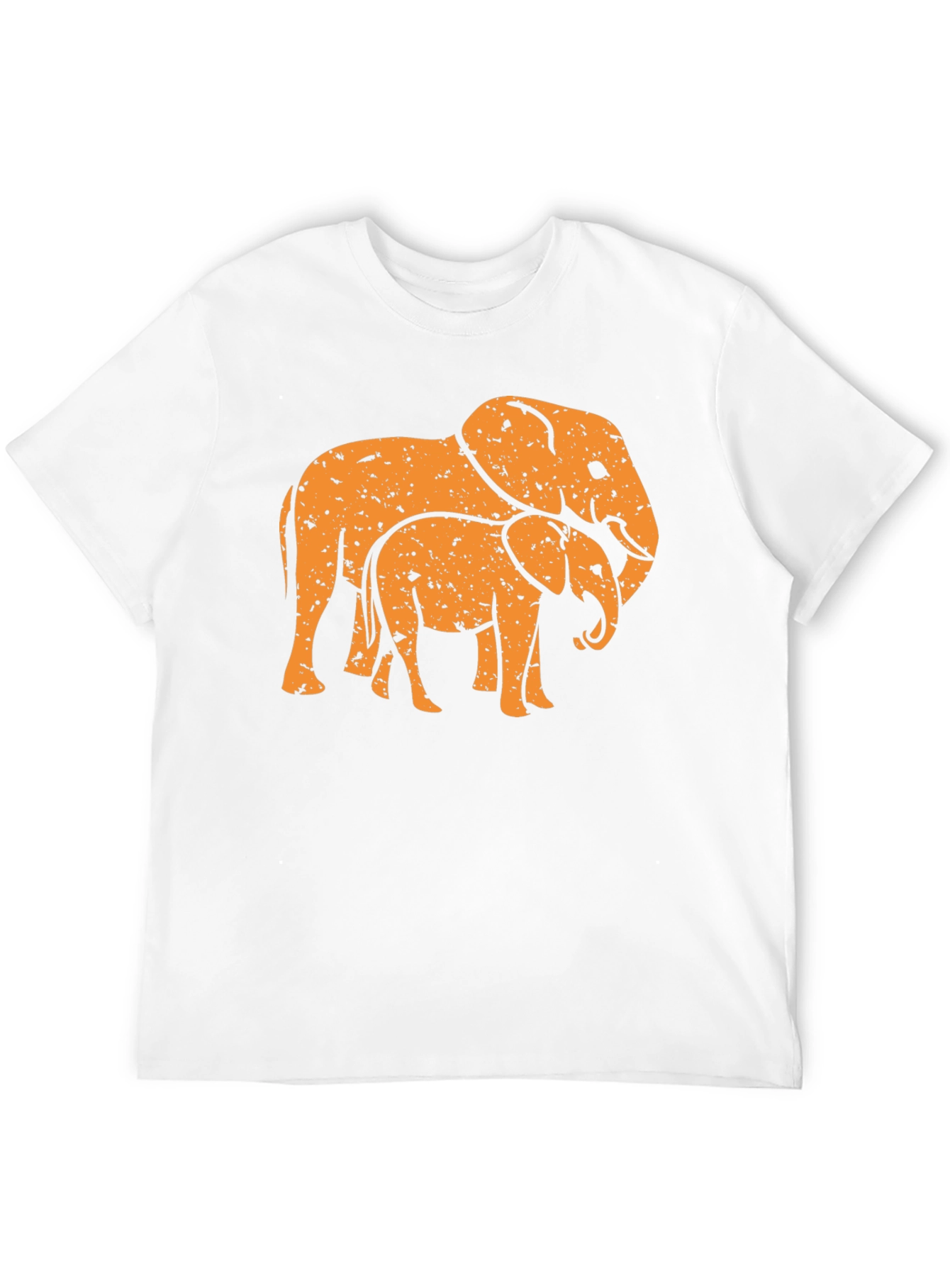 Elephant Family Black Graphic Tee