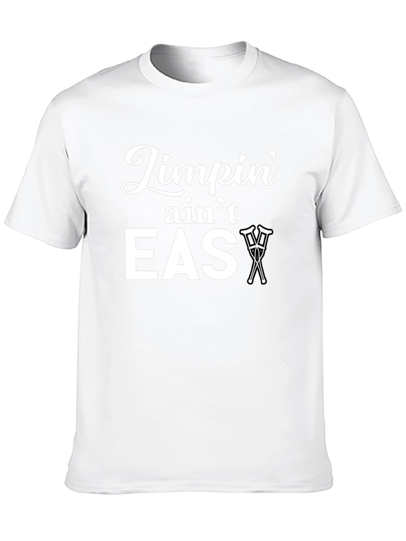 Limpin Aint Easy Graphic Print T-Shirt