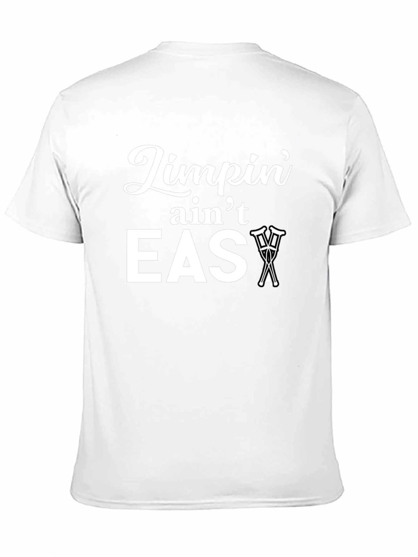 Limpin Aint Easy Graphic Print T-Shirt