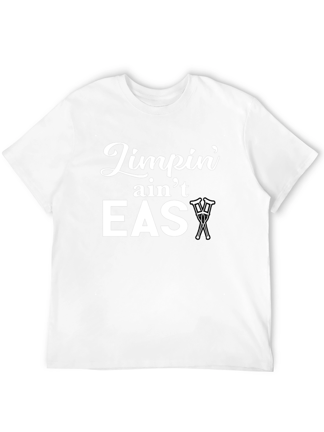 Limpin Aint Easy Graphic Print T-Shirt