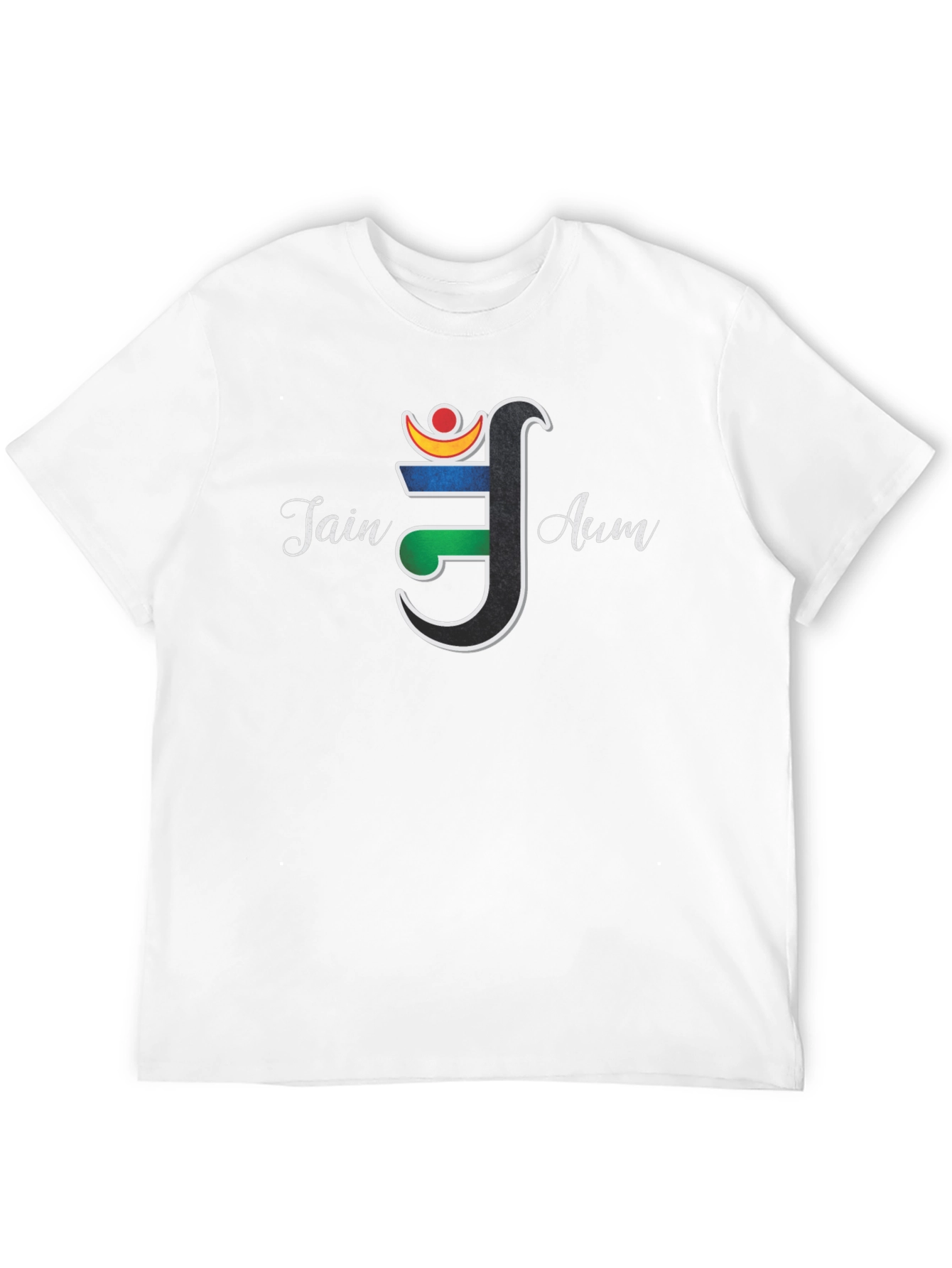 Jain Aum Symbol T-Shirt - Spiritual Graphic Tee