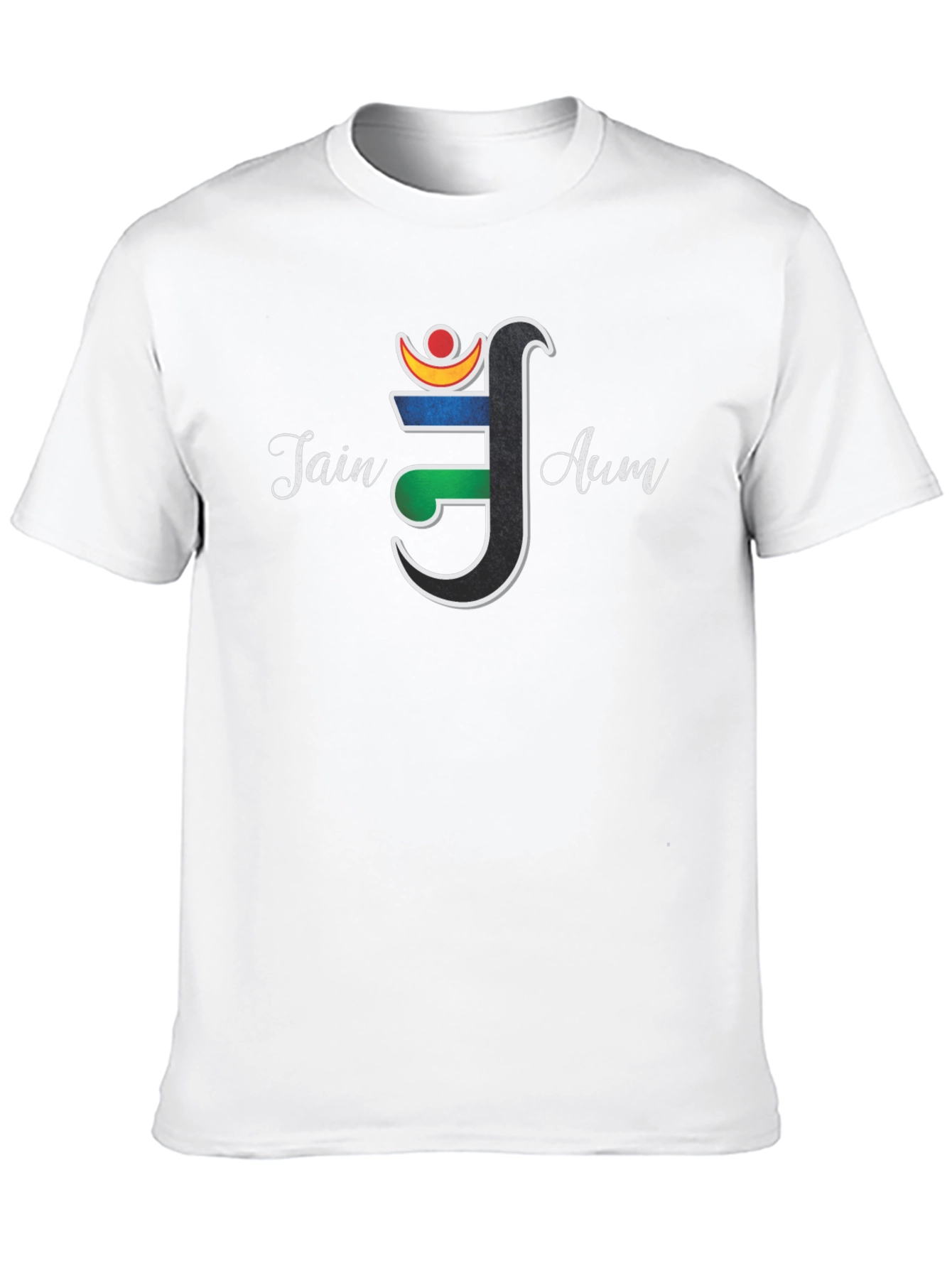 Jain Aum Symbol T-Shirt - Spiritual Graphic Tee