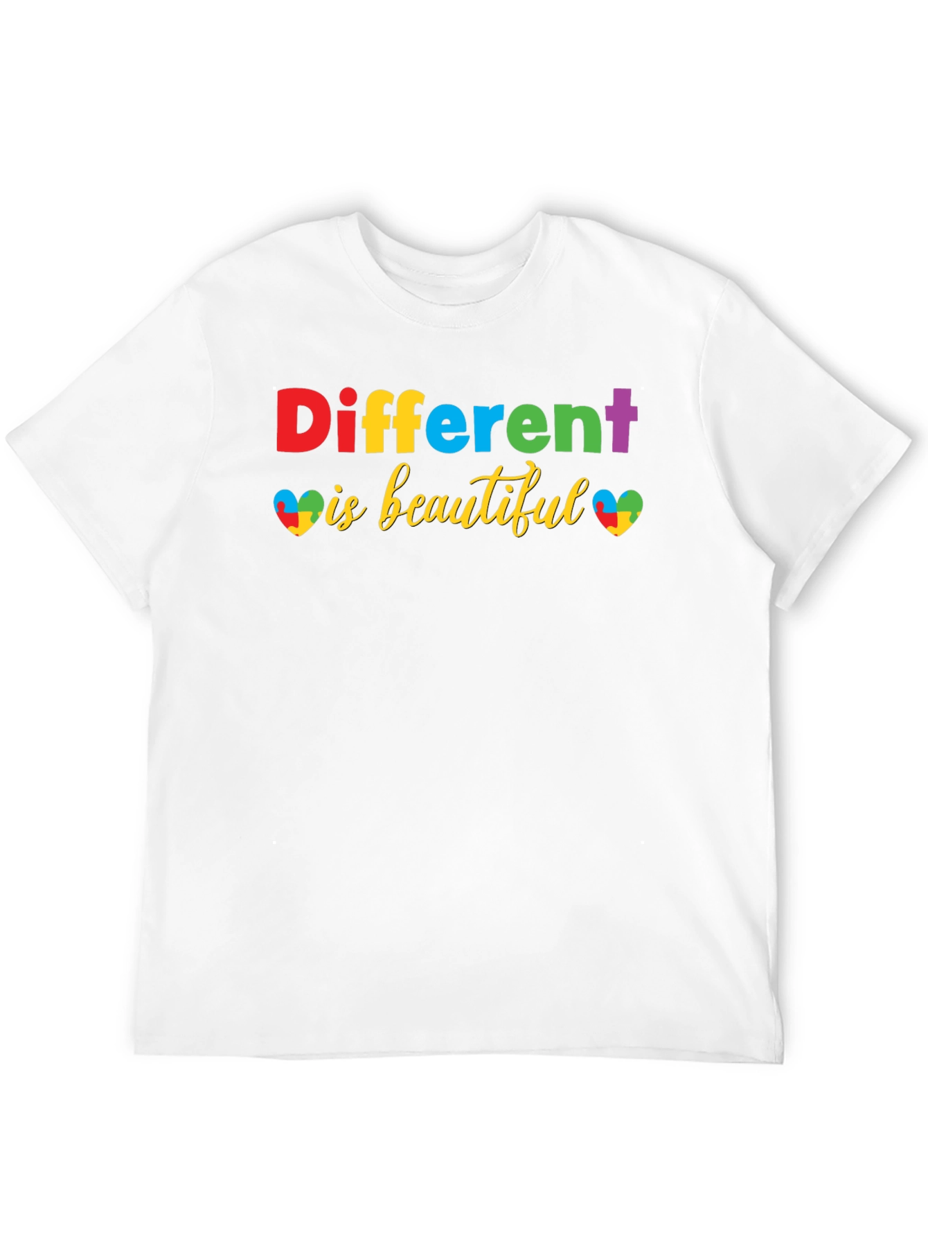 Different is Beautiful Autism Awareness T-Shirt