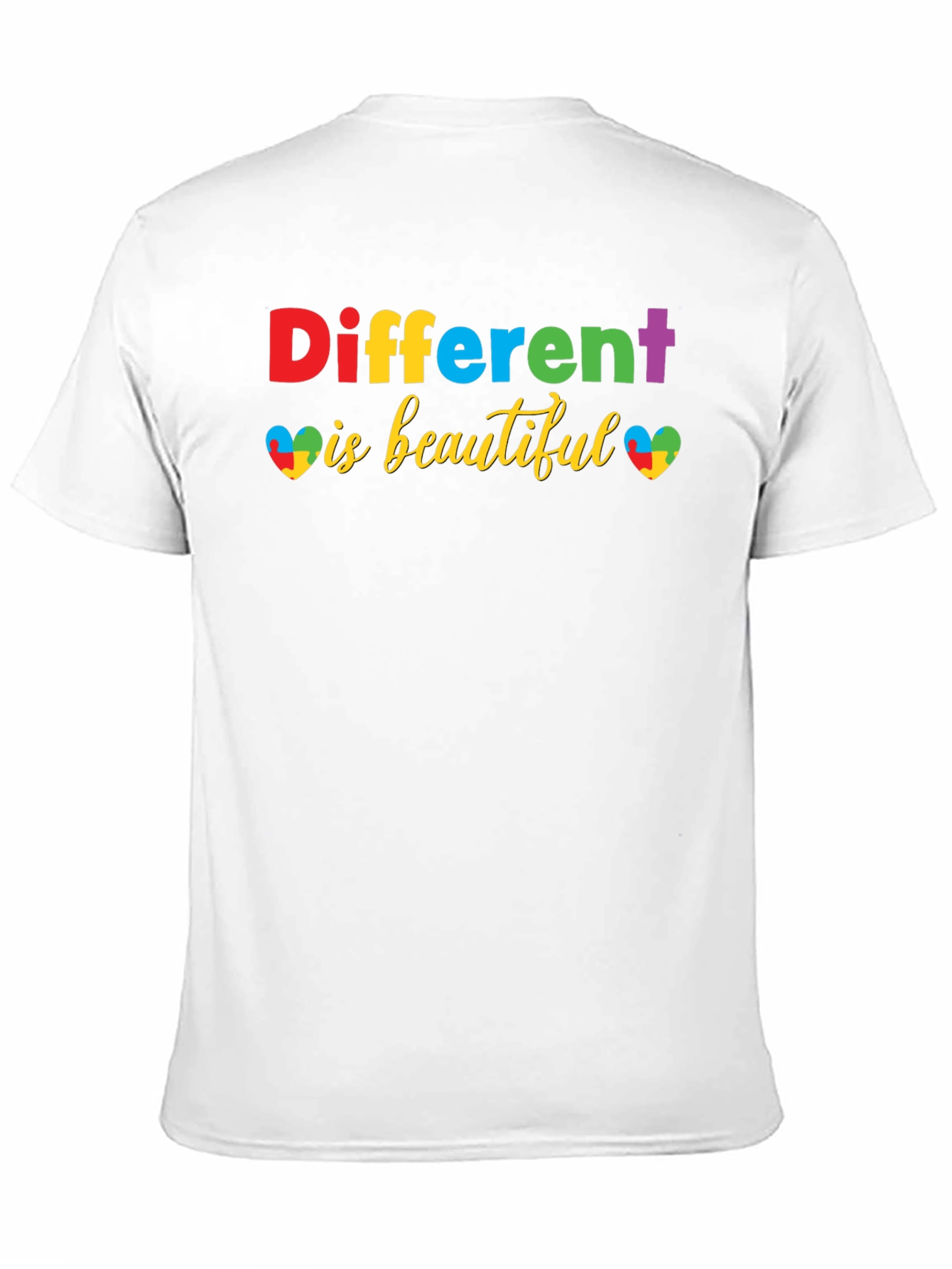 Different is Beautiful Autism Awareness T-Shirt