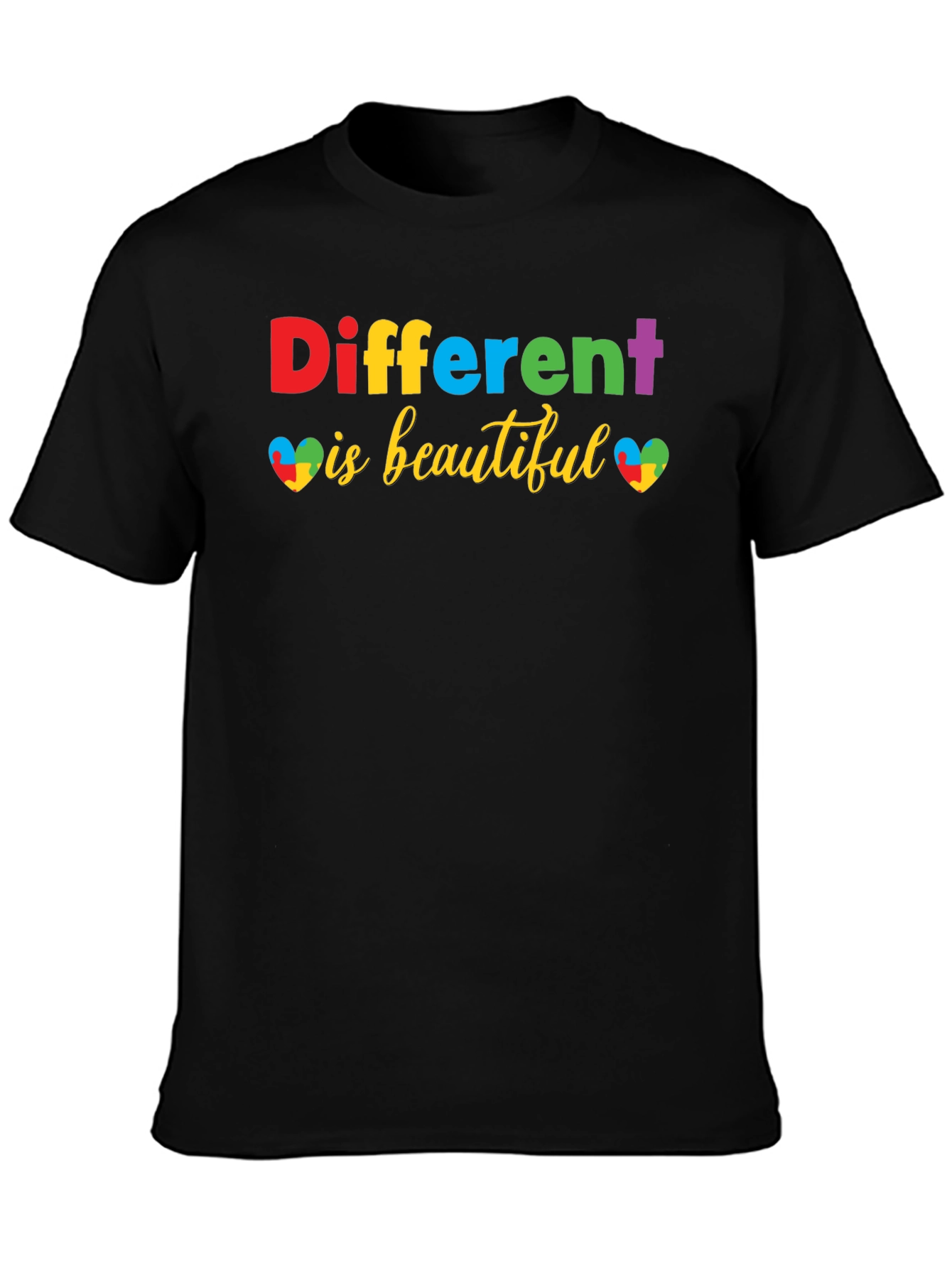 Different is Beautiful Autism Awareness T-Shirt