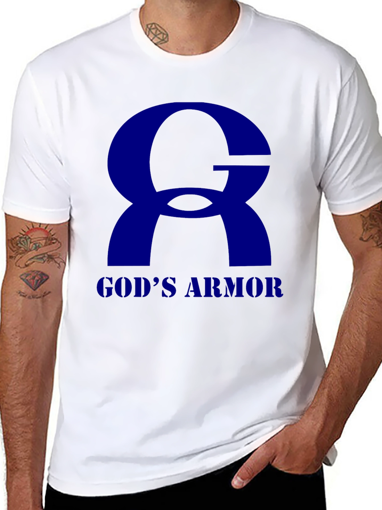 Gods Armor T-Shirt - Christian Faith Apparel